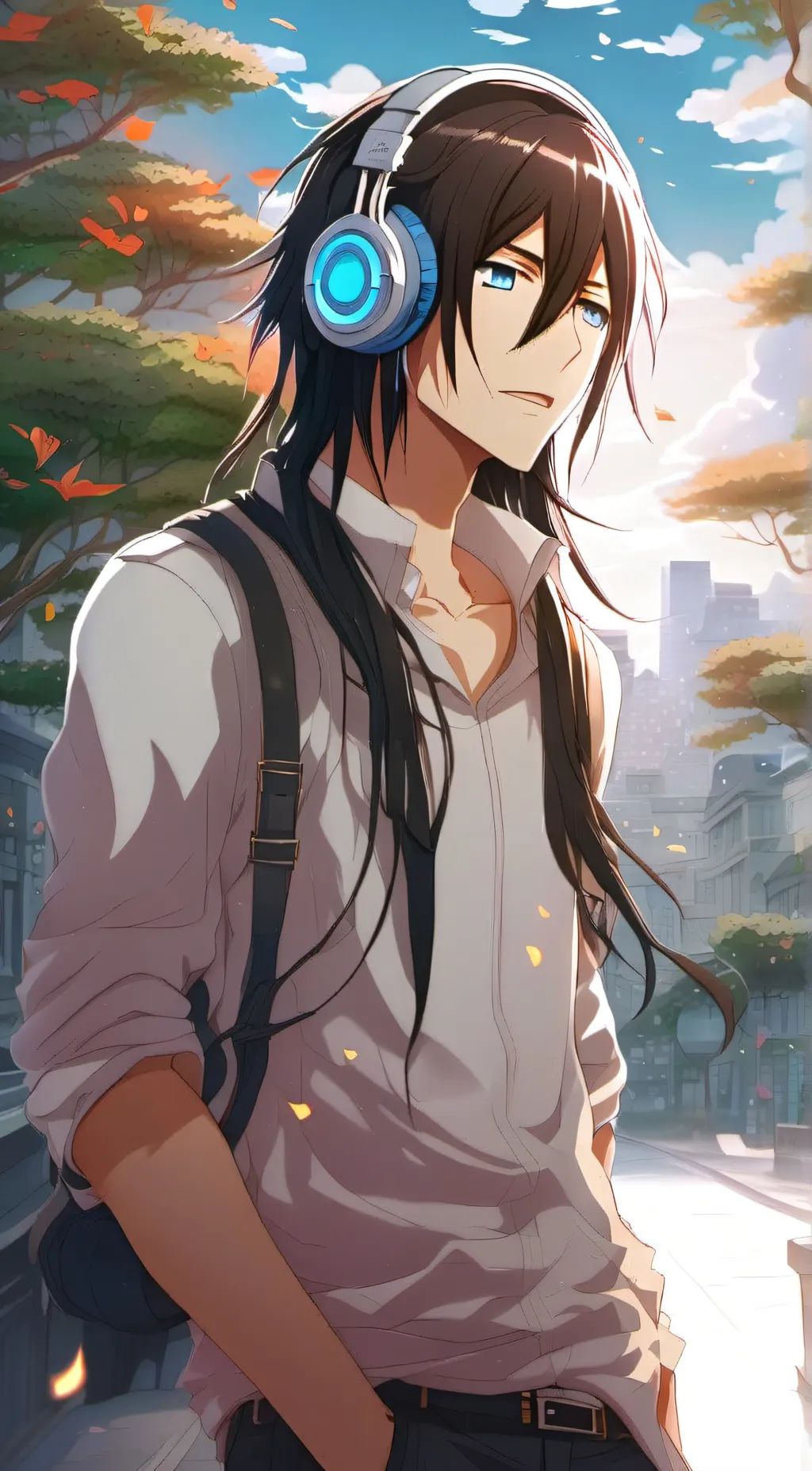 ai character: Yu  background