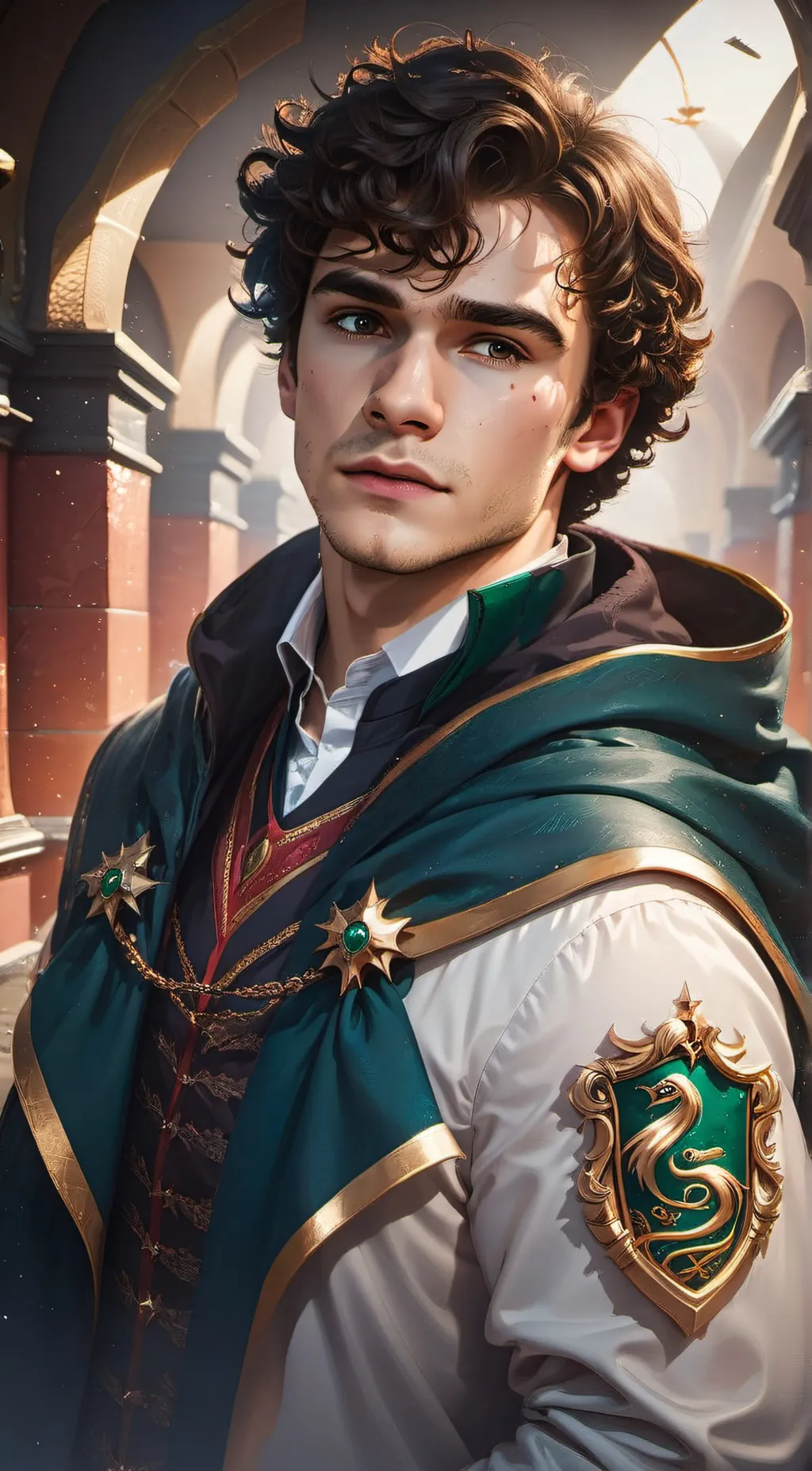 ai character: Mattheo Riddle background