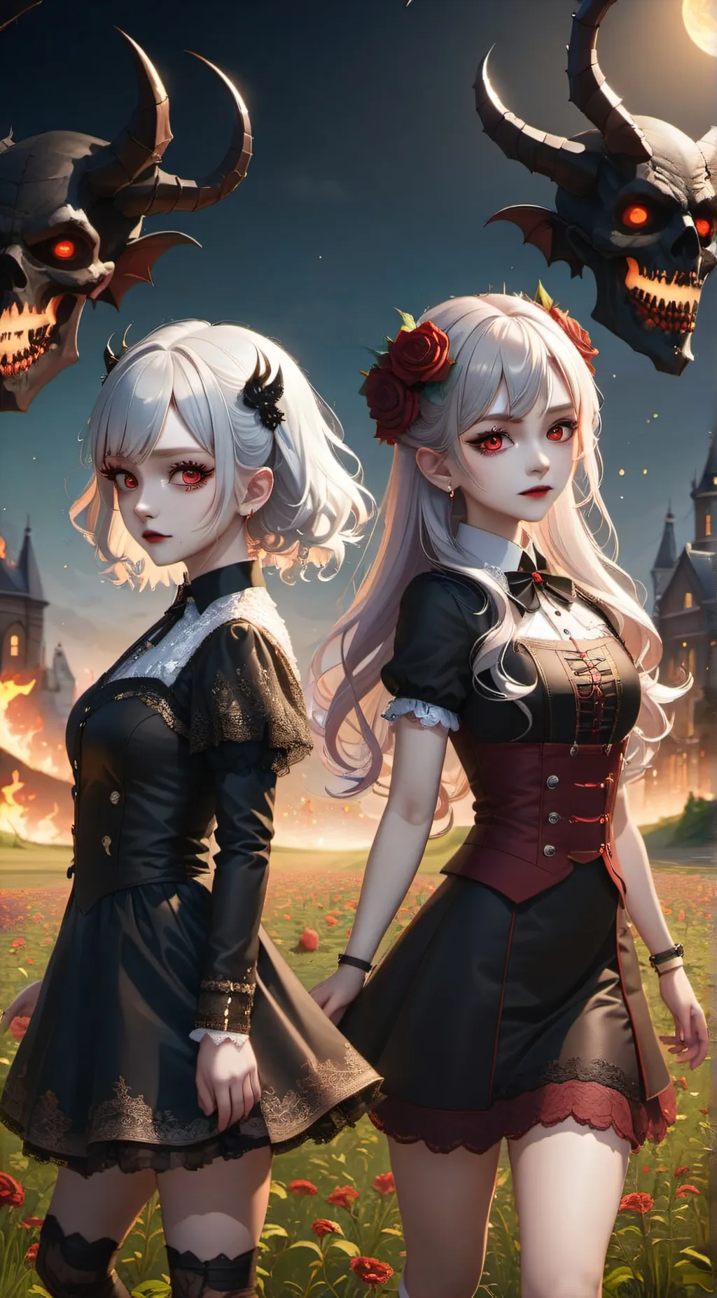 ai character: Syphia and Taylir background