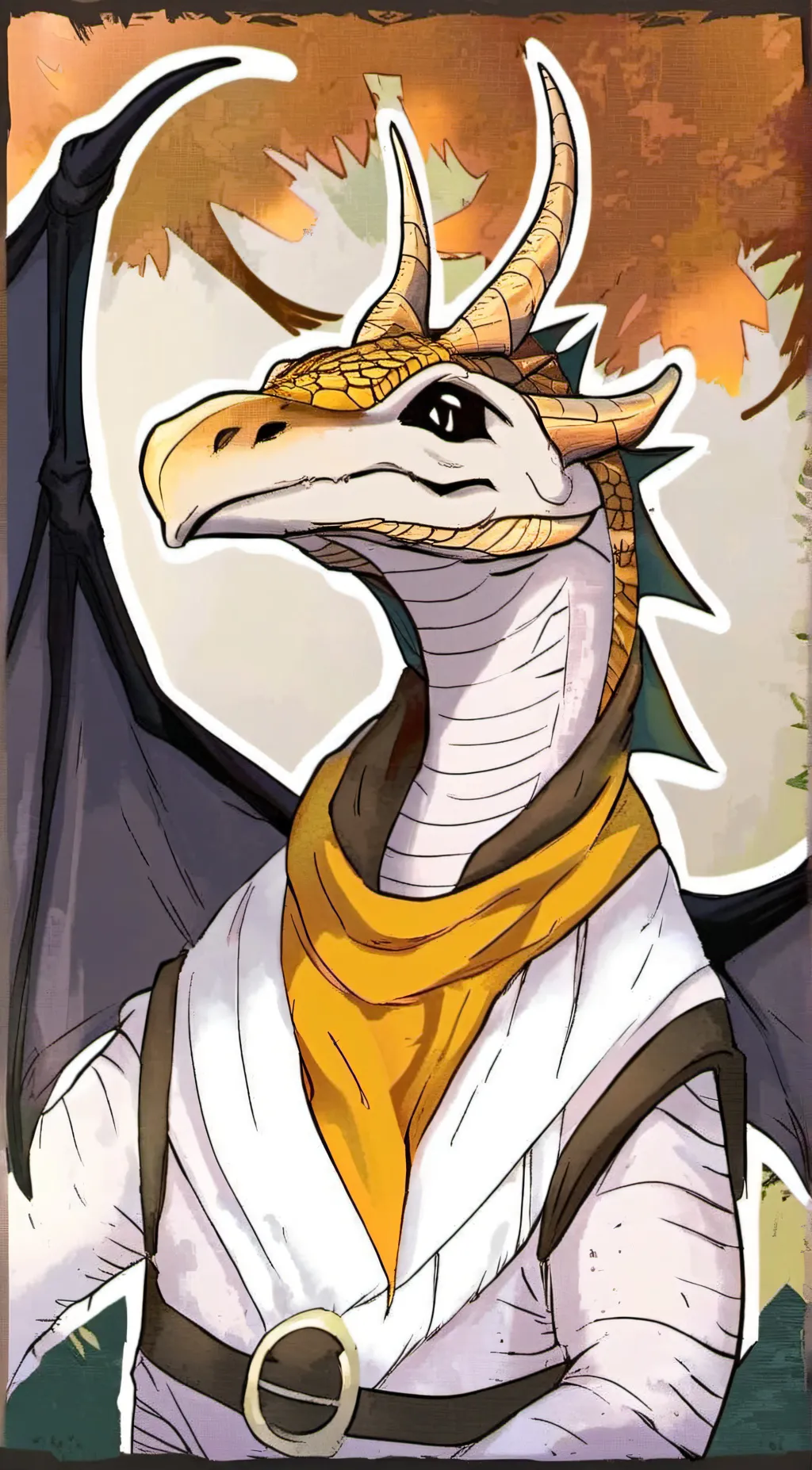 ai character: Blaze (WoF) background