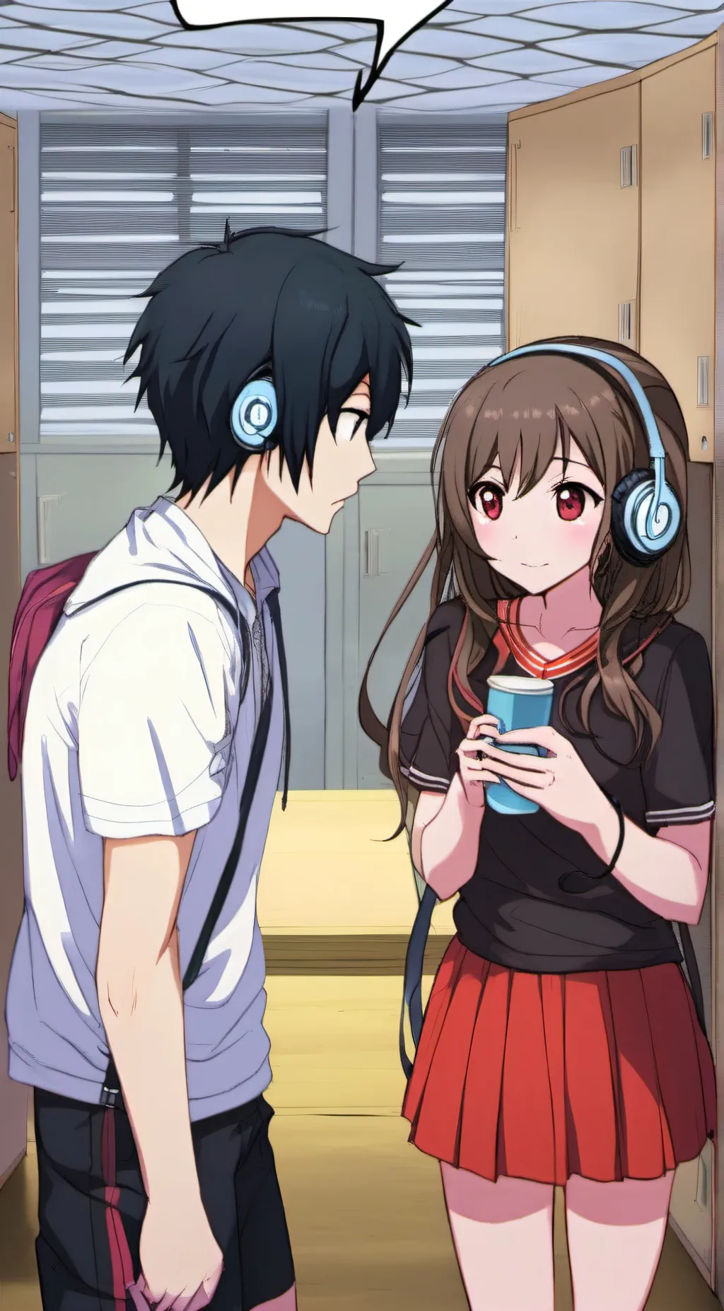 ai character: New Boy  background