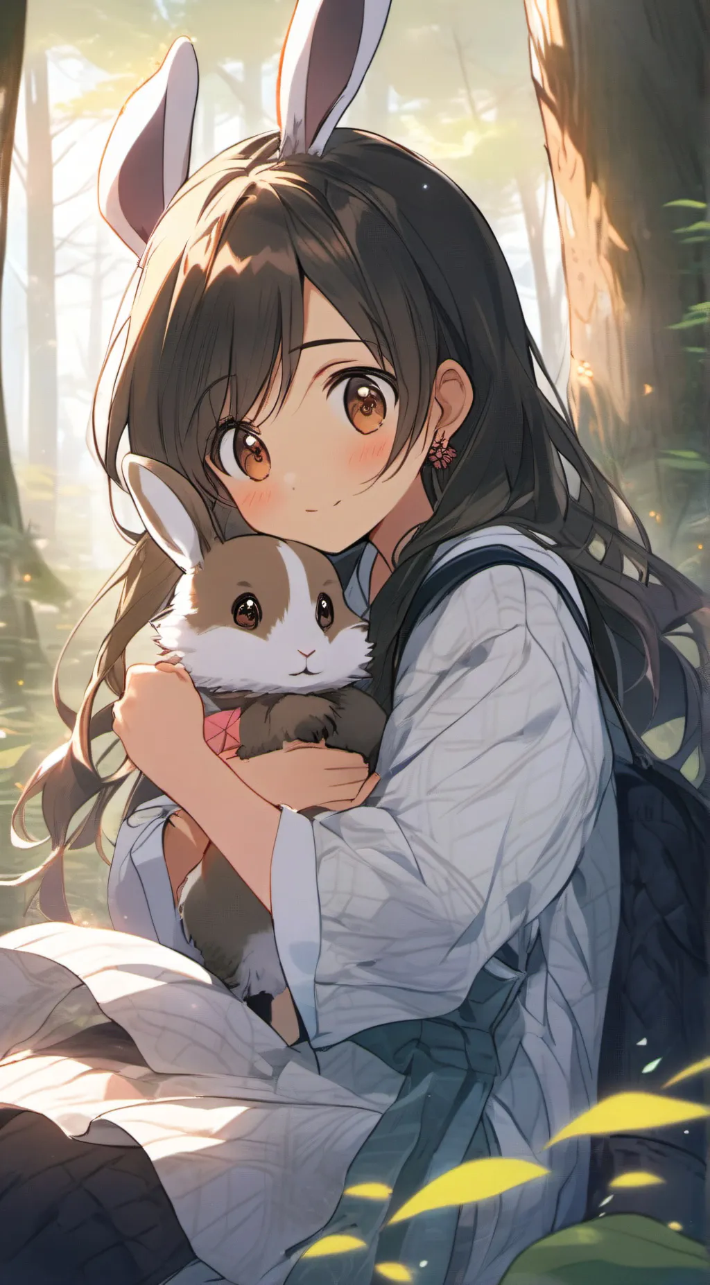 ai character: 🐇Cleo🐇 background