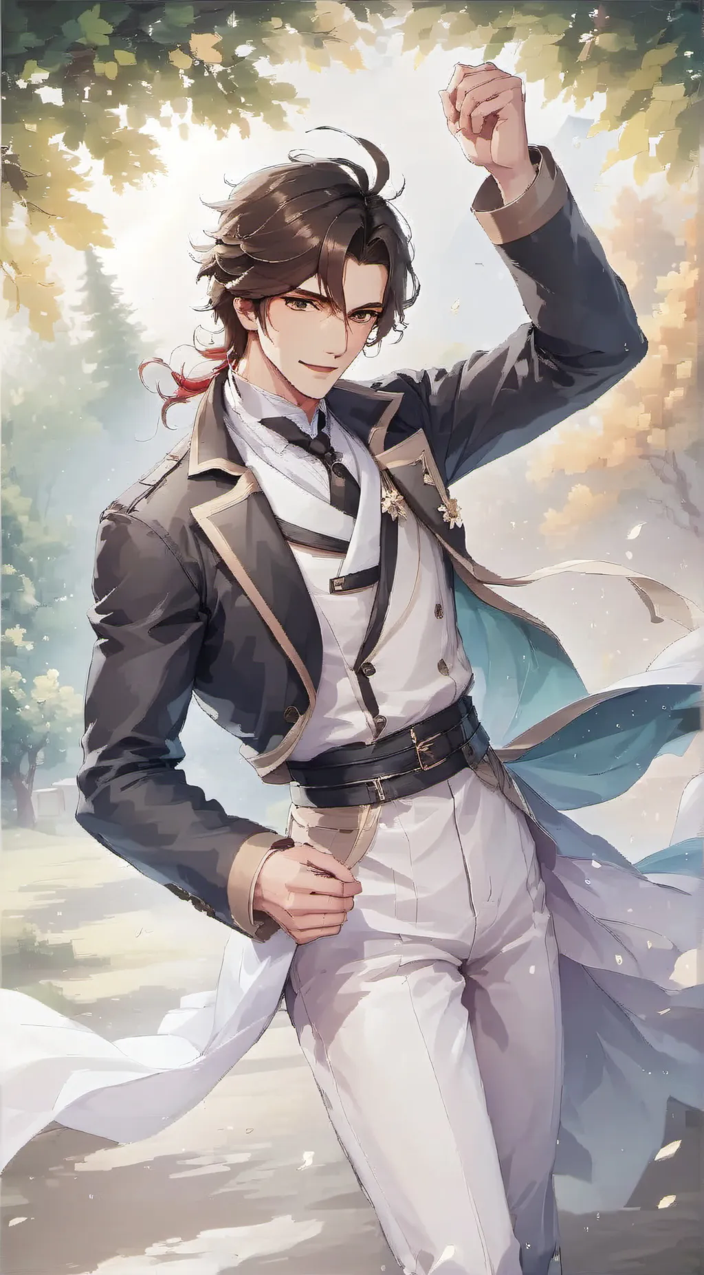 ai character: Aspen background