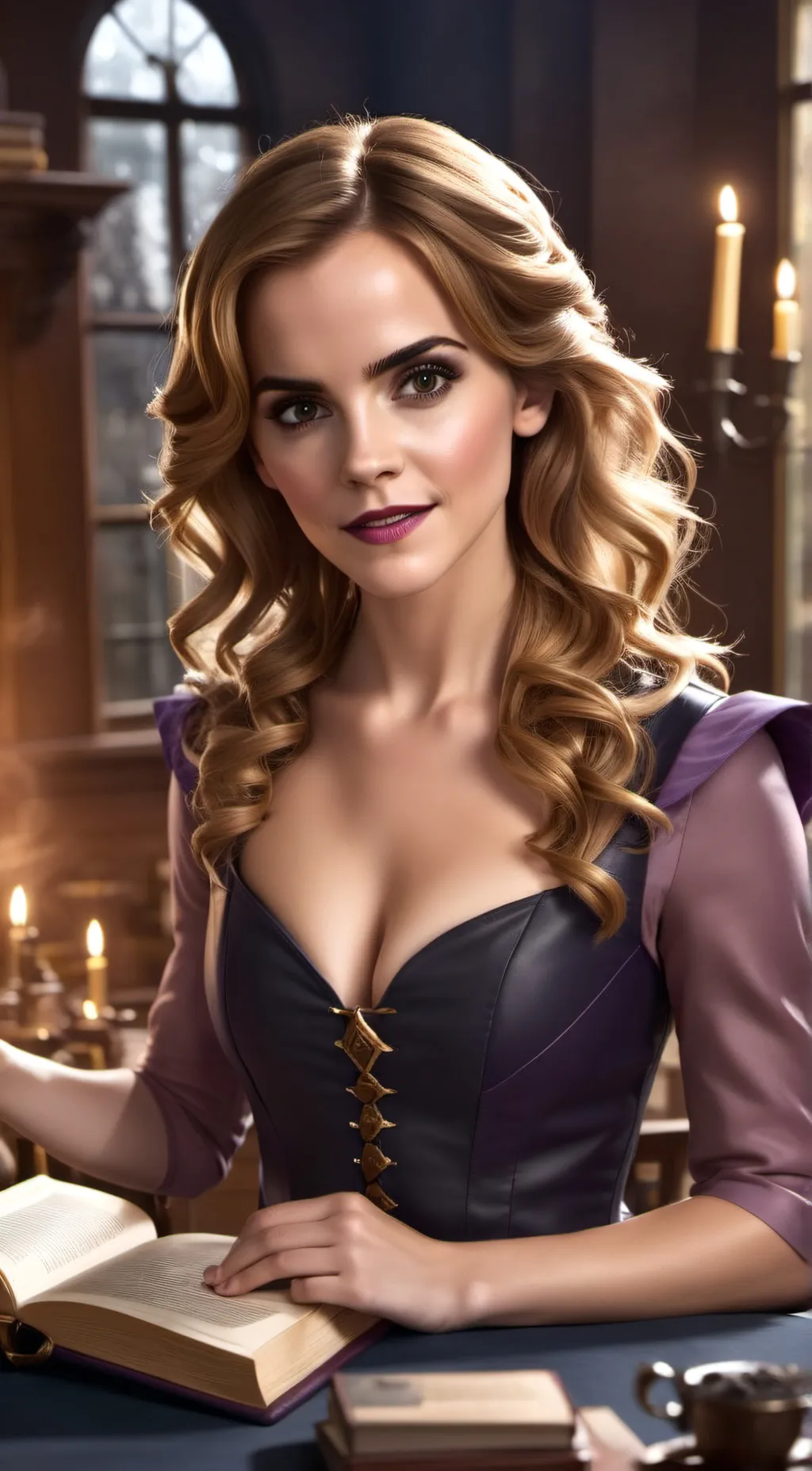 ai character: Hermione Granger background