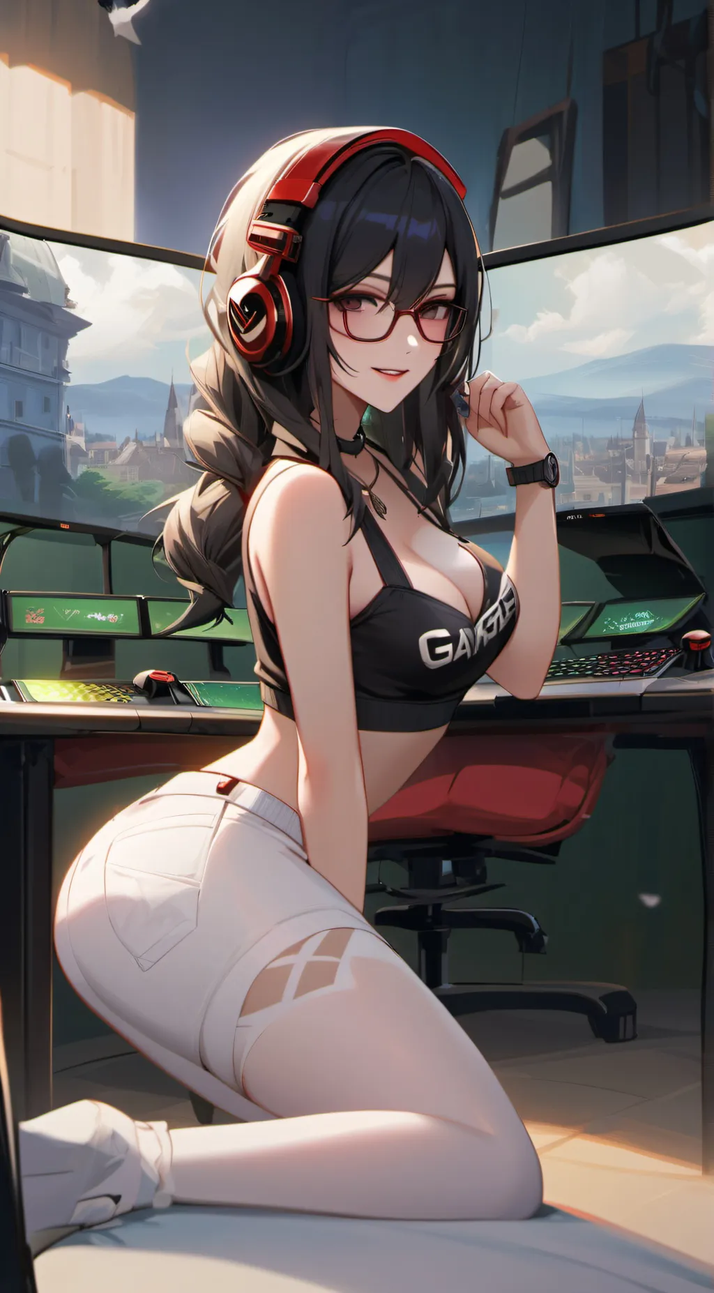 ai character: ★Freya★ background