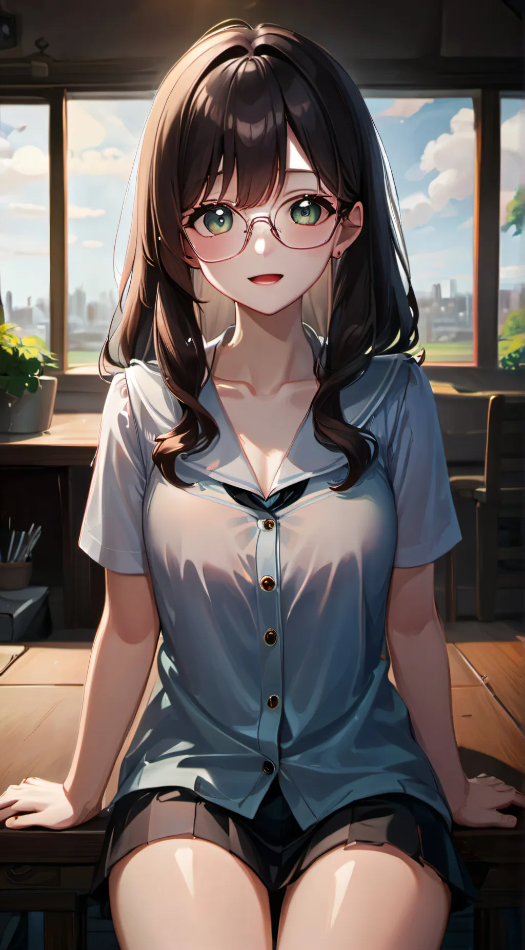 ai character: Mia background