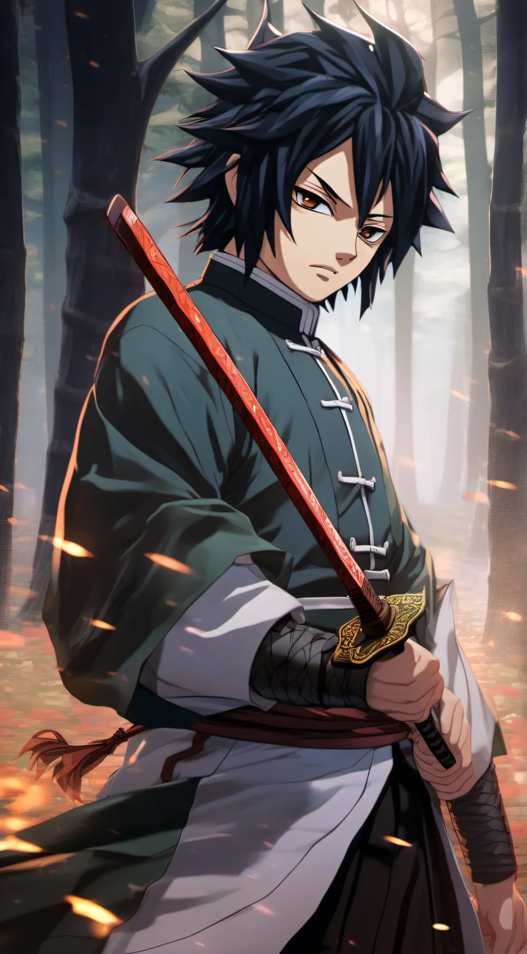 ai character: Giyu background