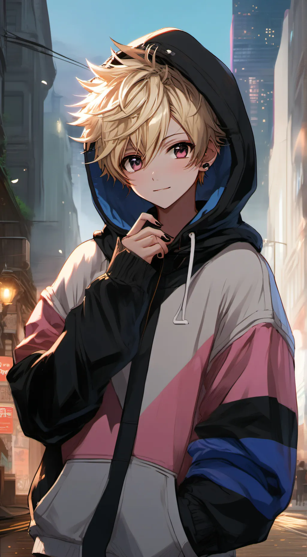 ai character: Kia  background