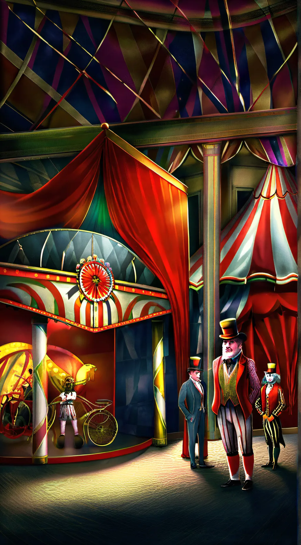 ai character: TADC background