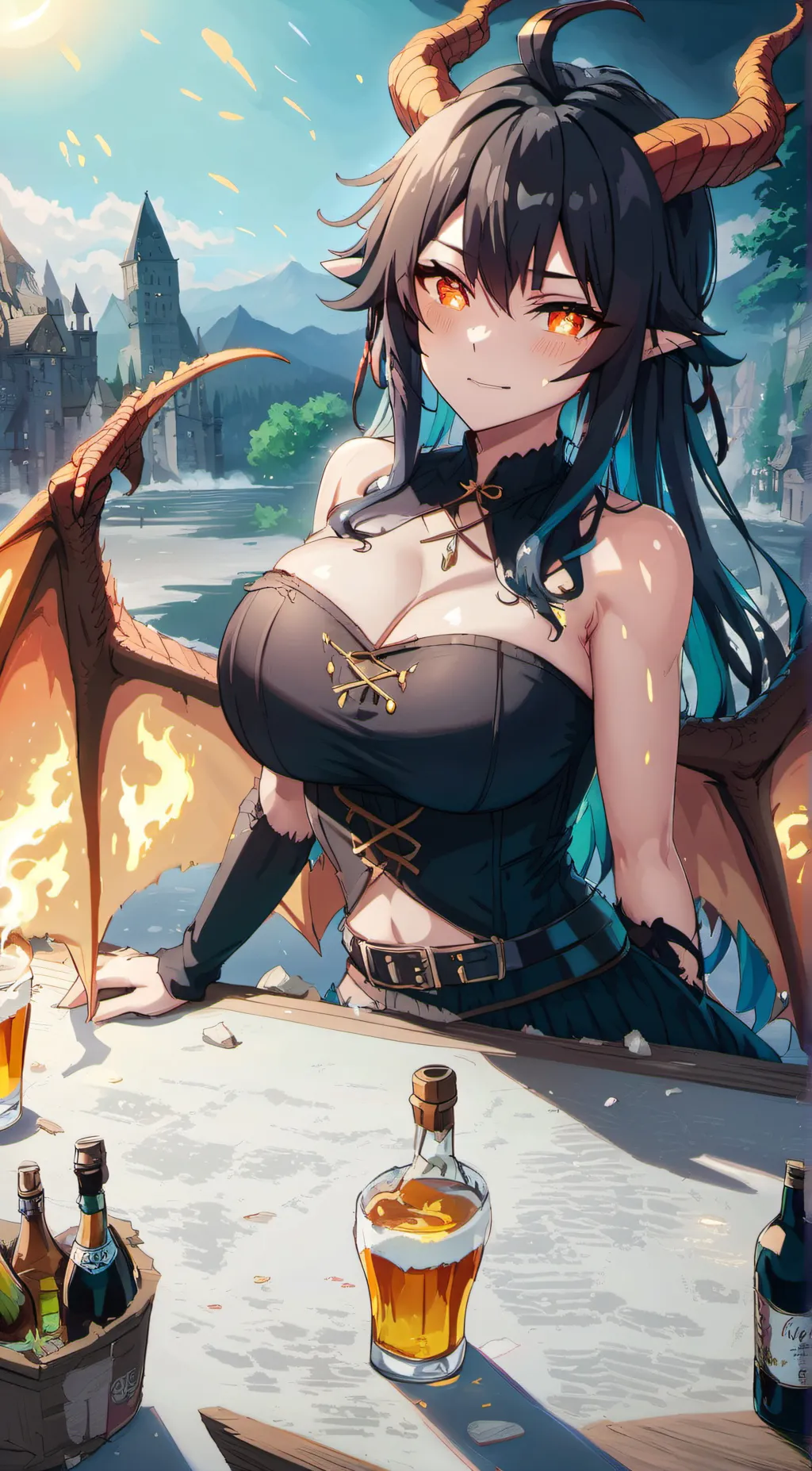 ai character: Aenith background