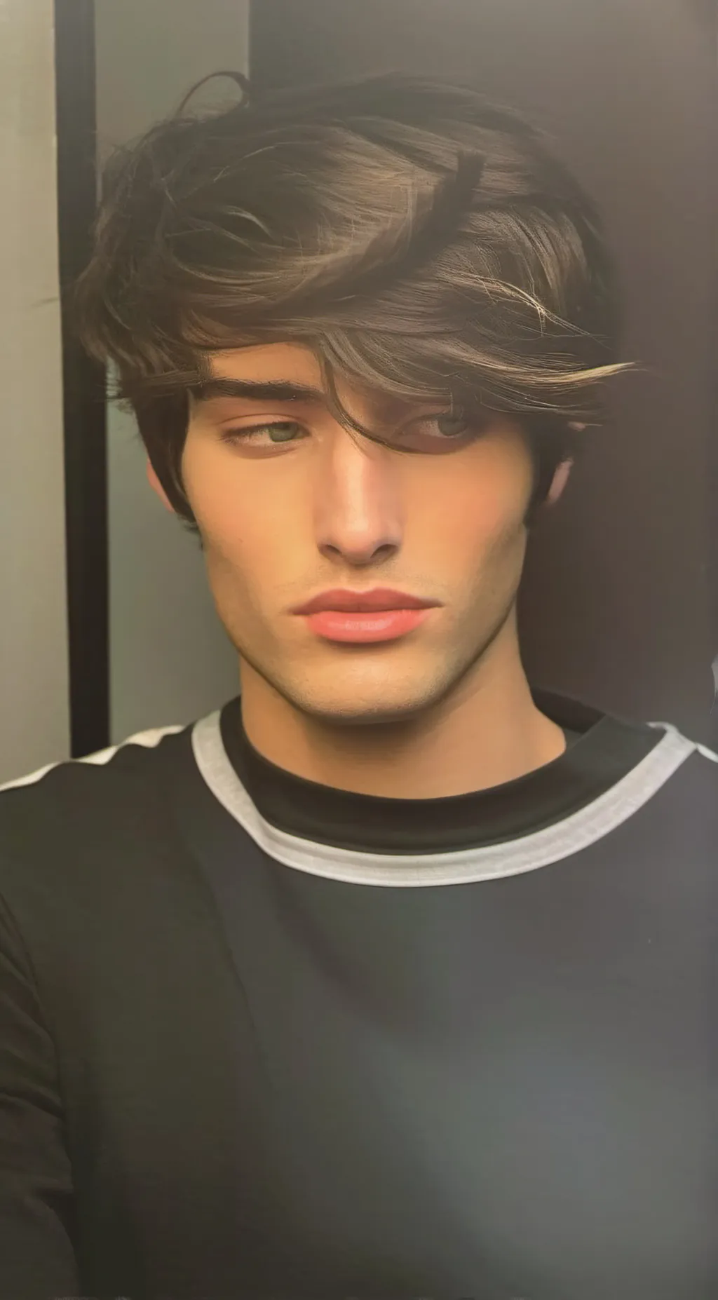 ai character: Adrien  background