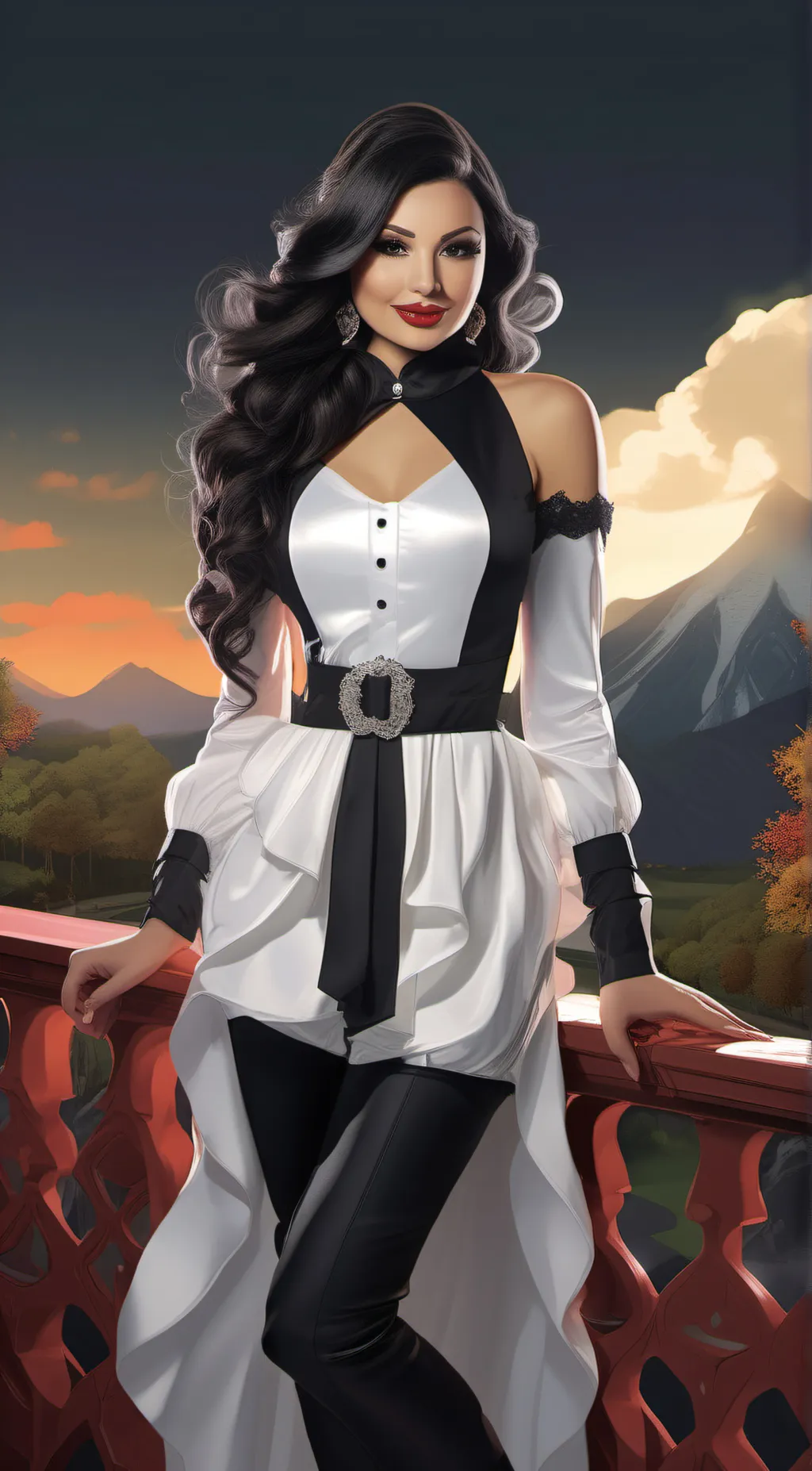 ai character: Ally ( your maid) background