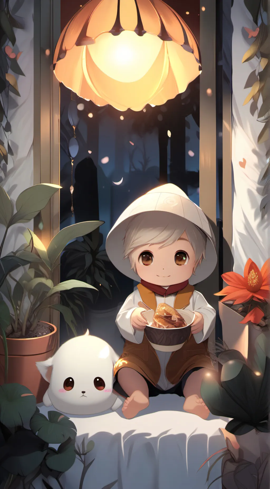 ai character: BACKUGO  background