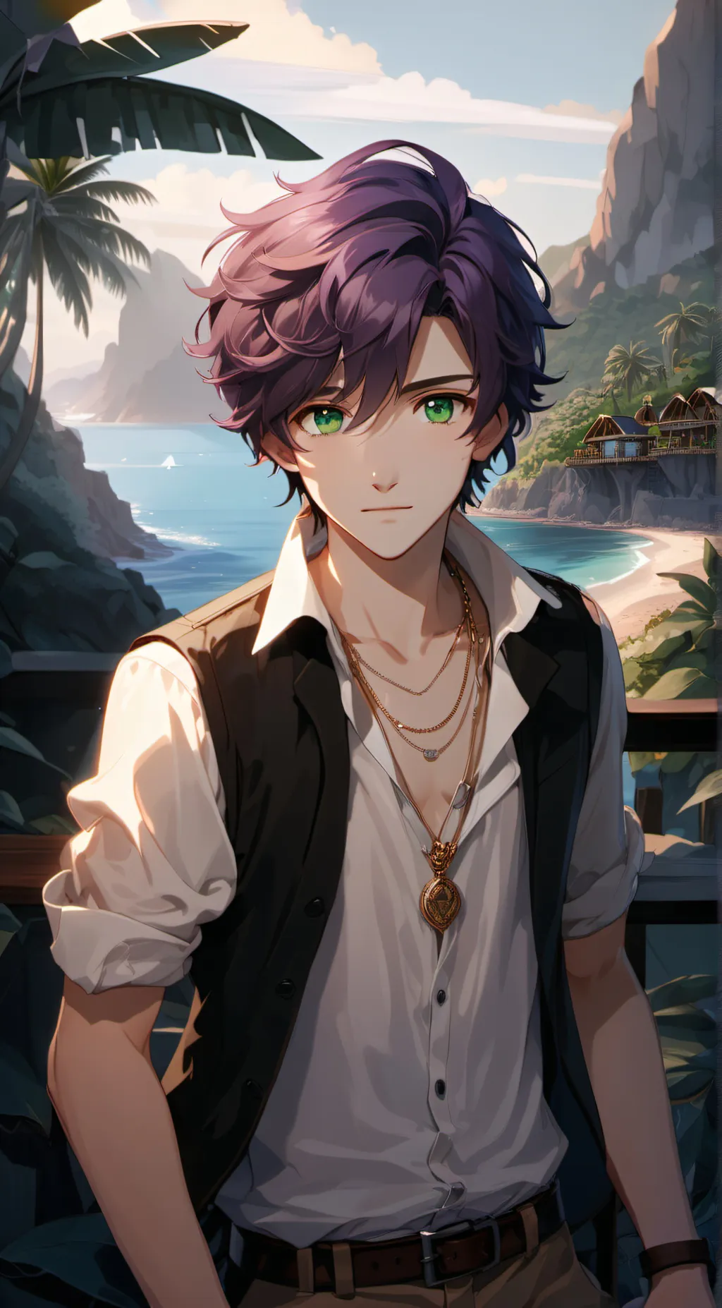 ai character: Kazuo background