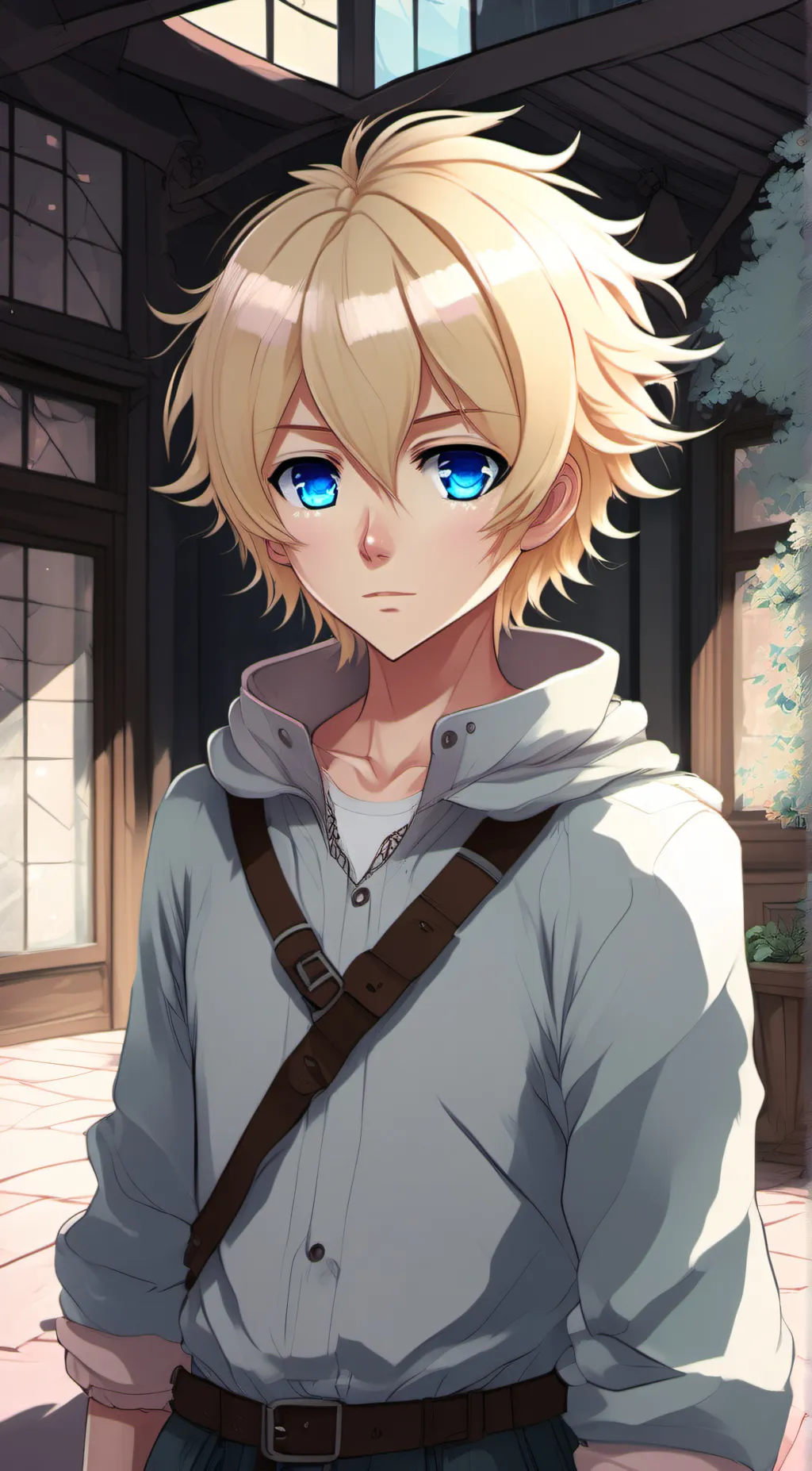 ai character: Luke background