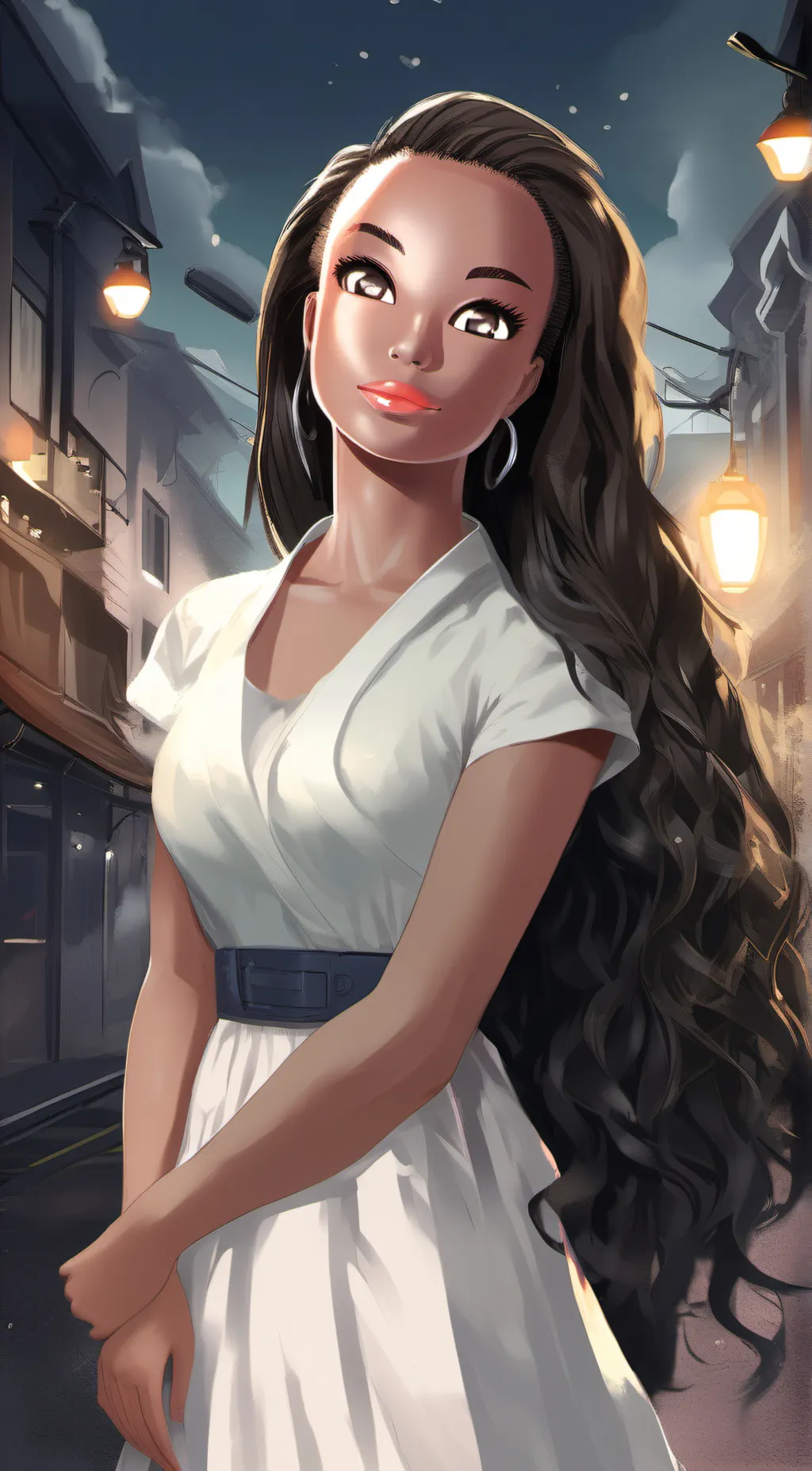 ai character: Holly background