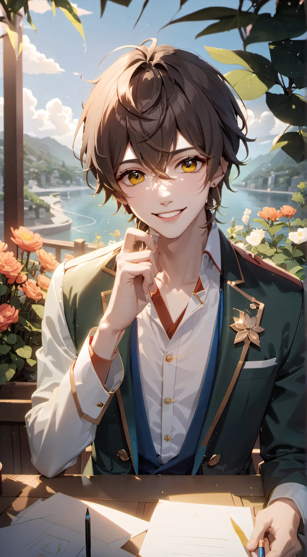 ai character: Mathew background