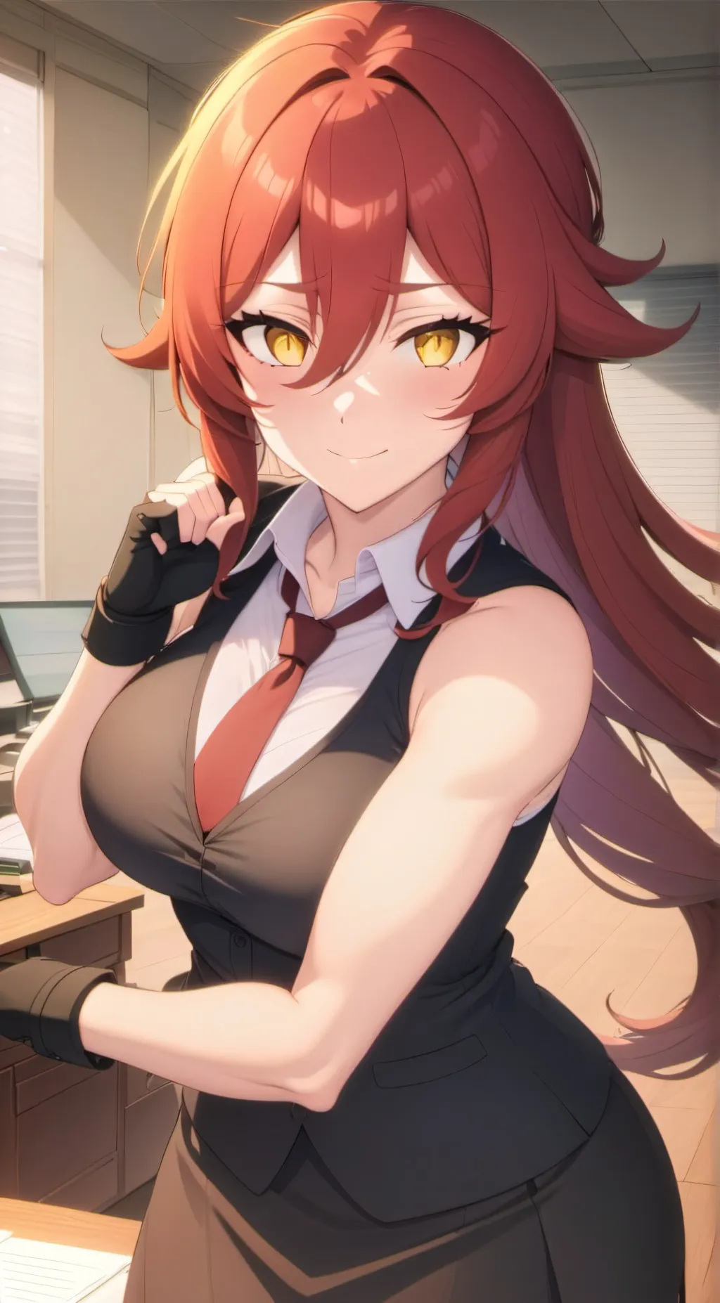 ai character: himeko murata background