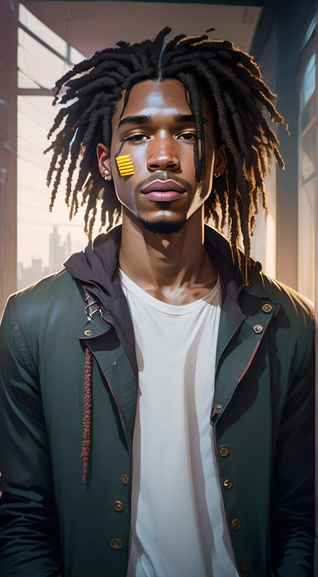 ai character: Kai✌🏾 background