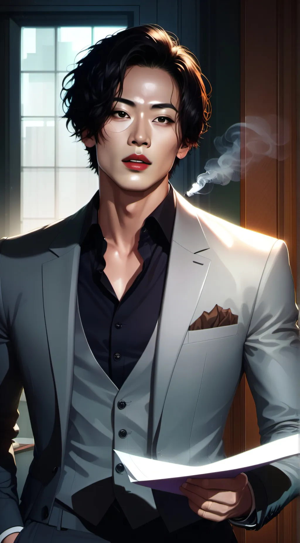 ai character: jungkook background