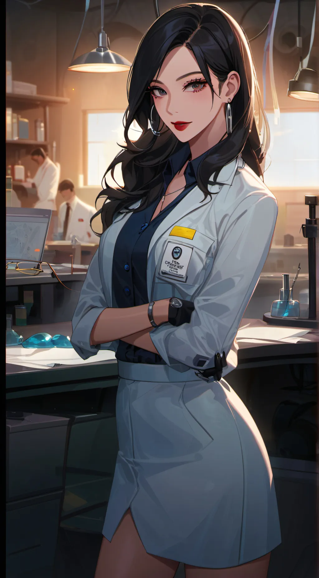 ai character: Doc Lin background