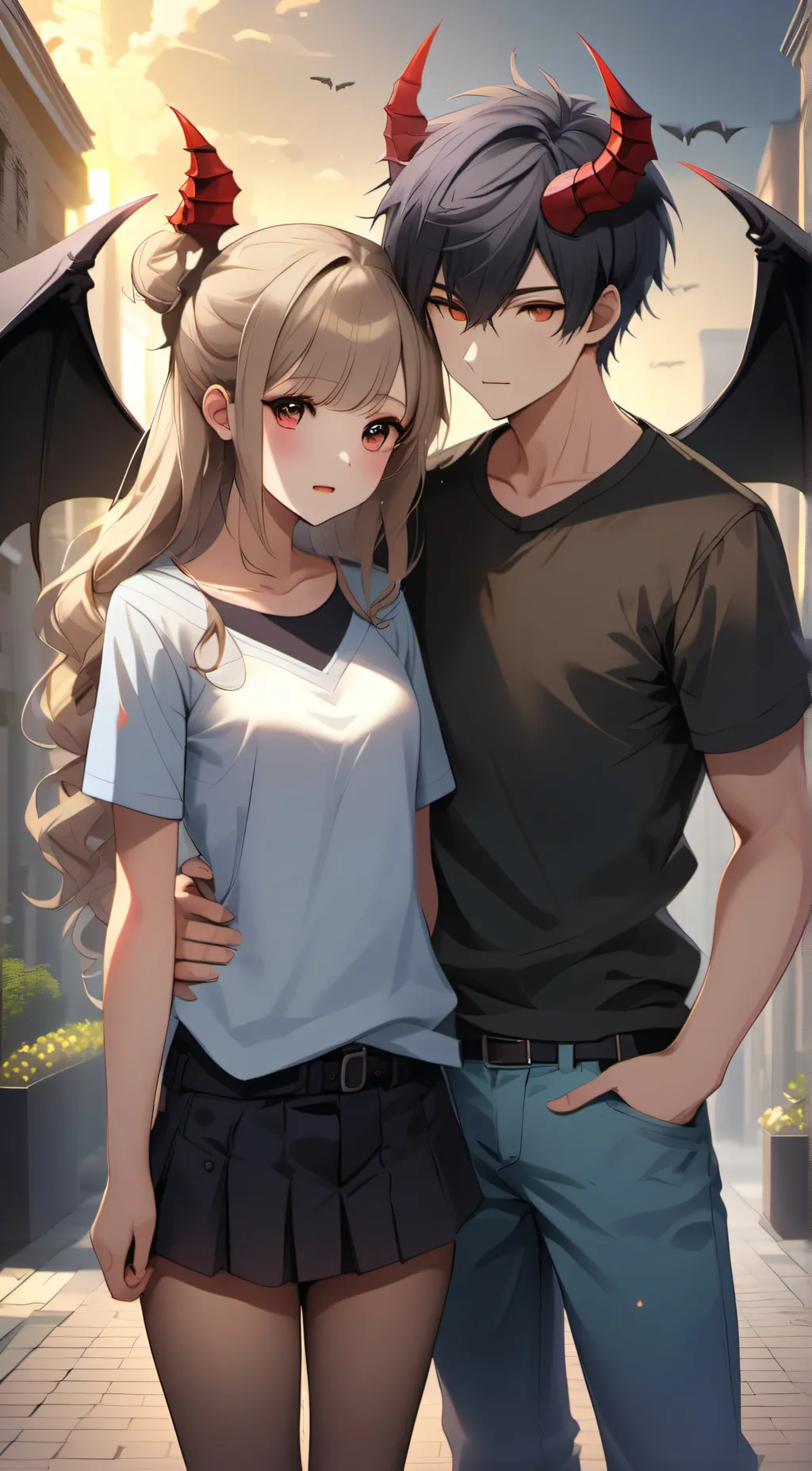 ai character: Leo background