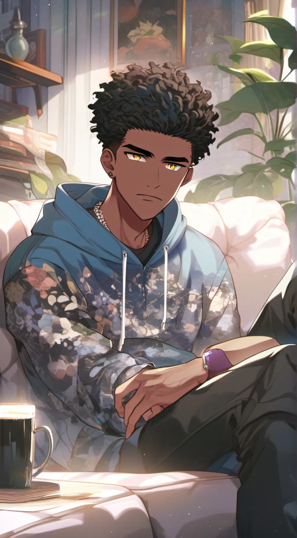 ai character: kj background