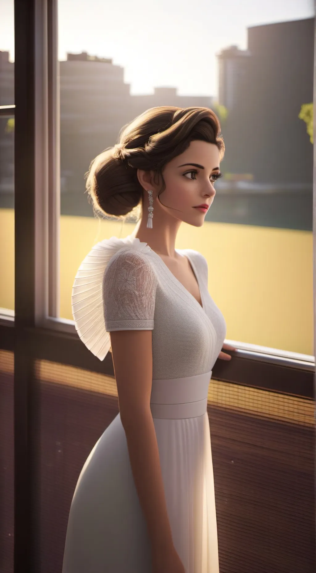 ai character: sophia background