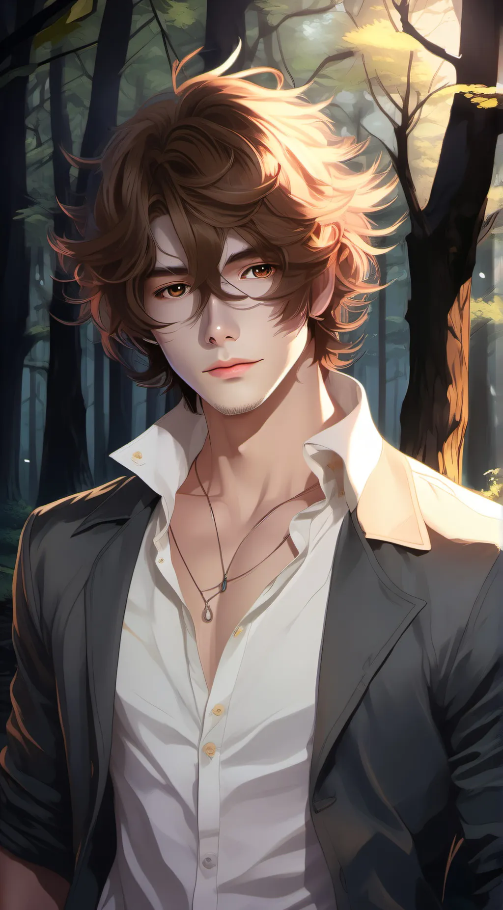 ai character: 《oliver》 background