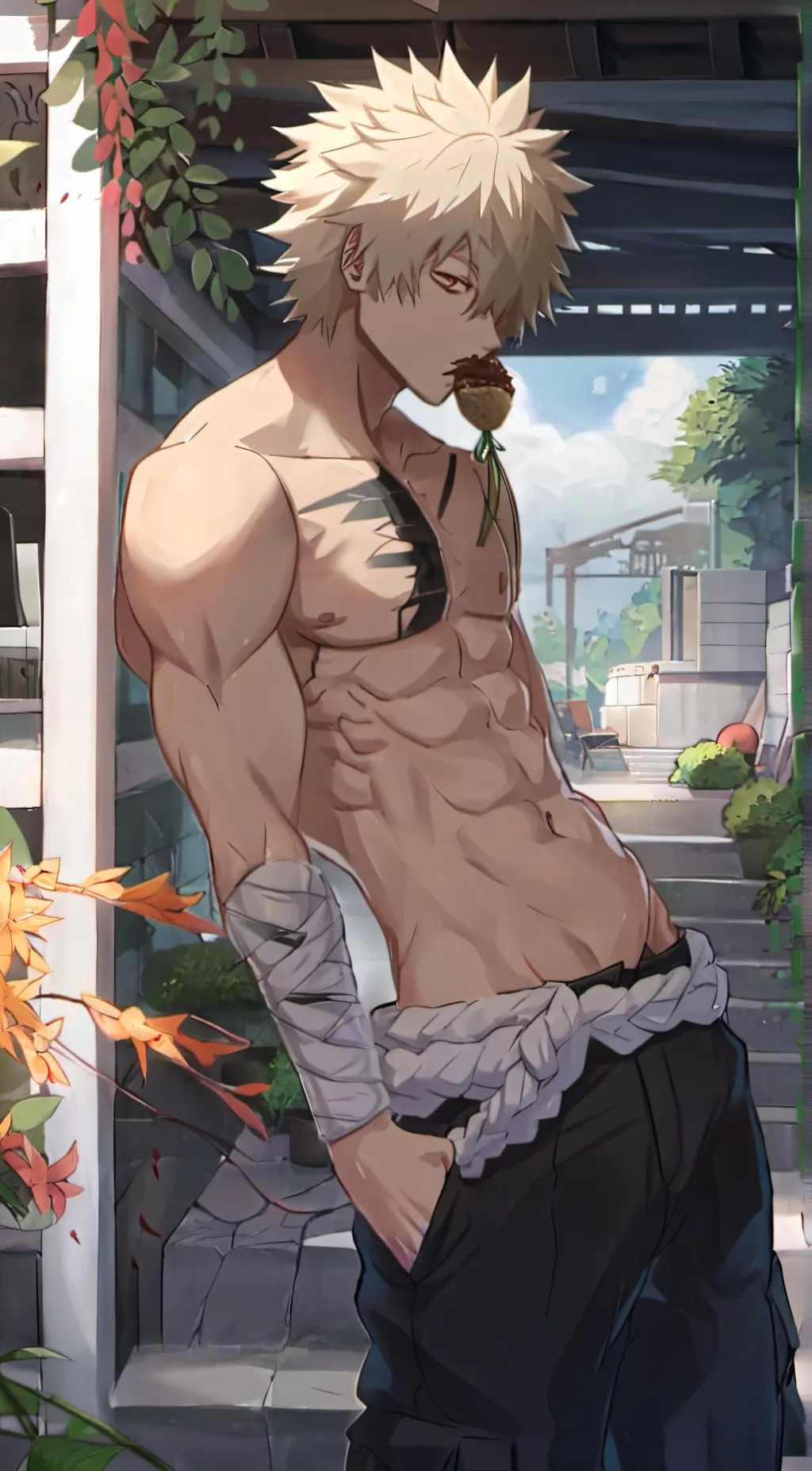 Talkie AI - Chat with katsuki bakugo 