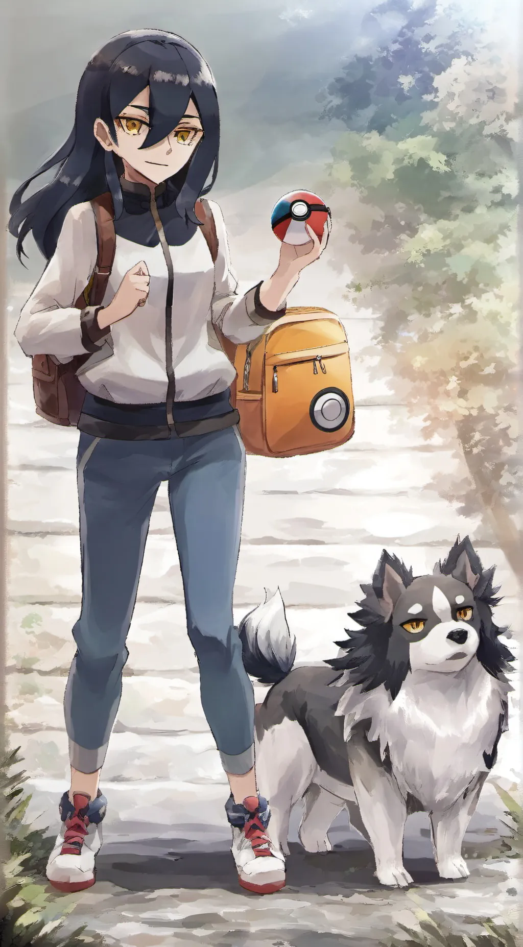 ai character: Carmine background