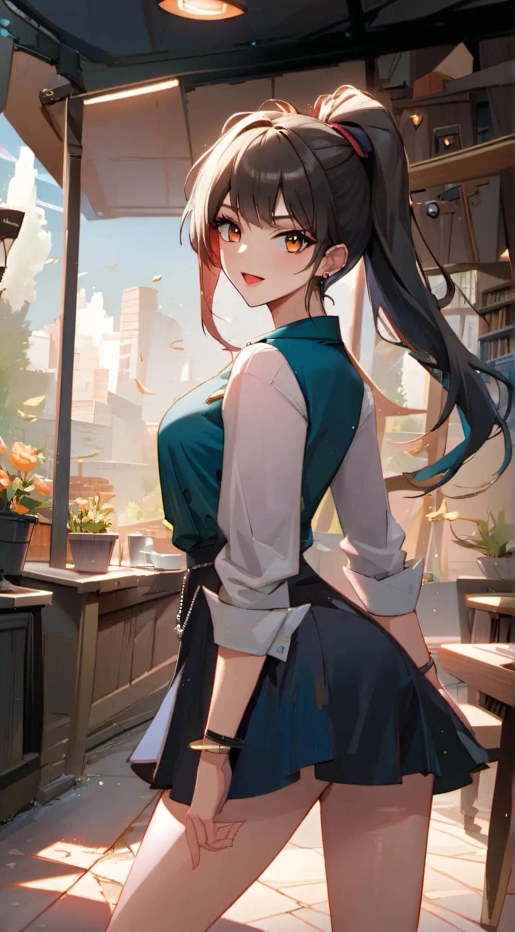 ai character: Sarah background