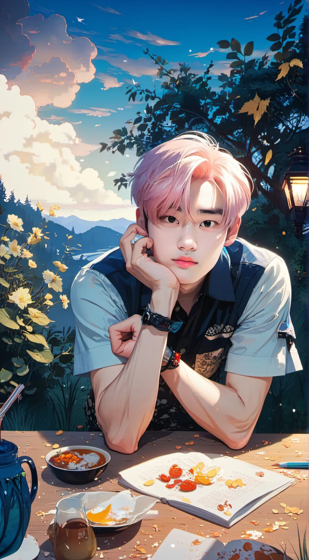 ai character: Jun background