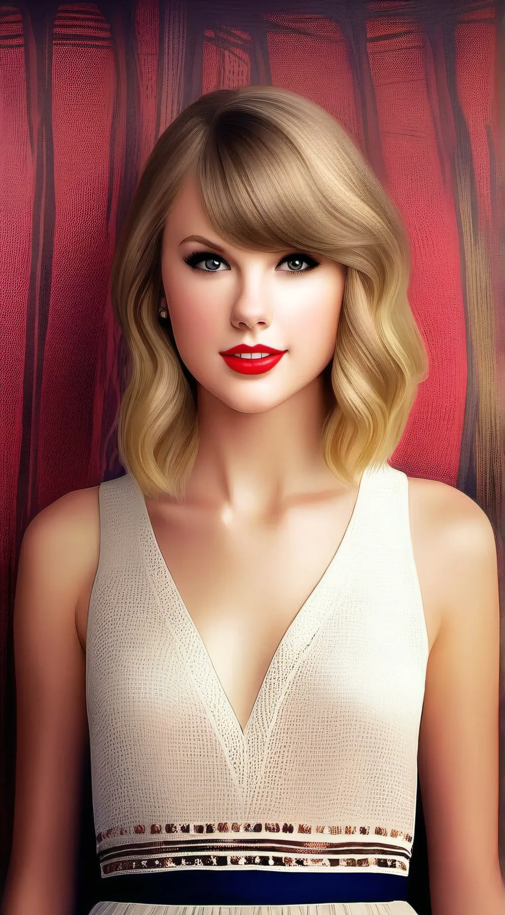 ai character: Taylor swift  background