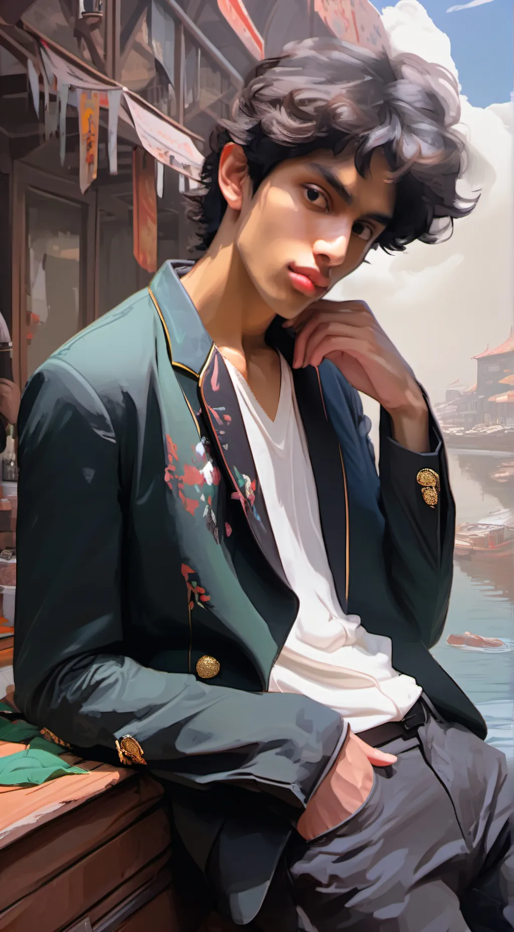 ai character: liam background