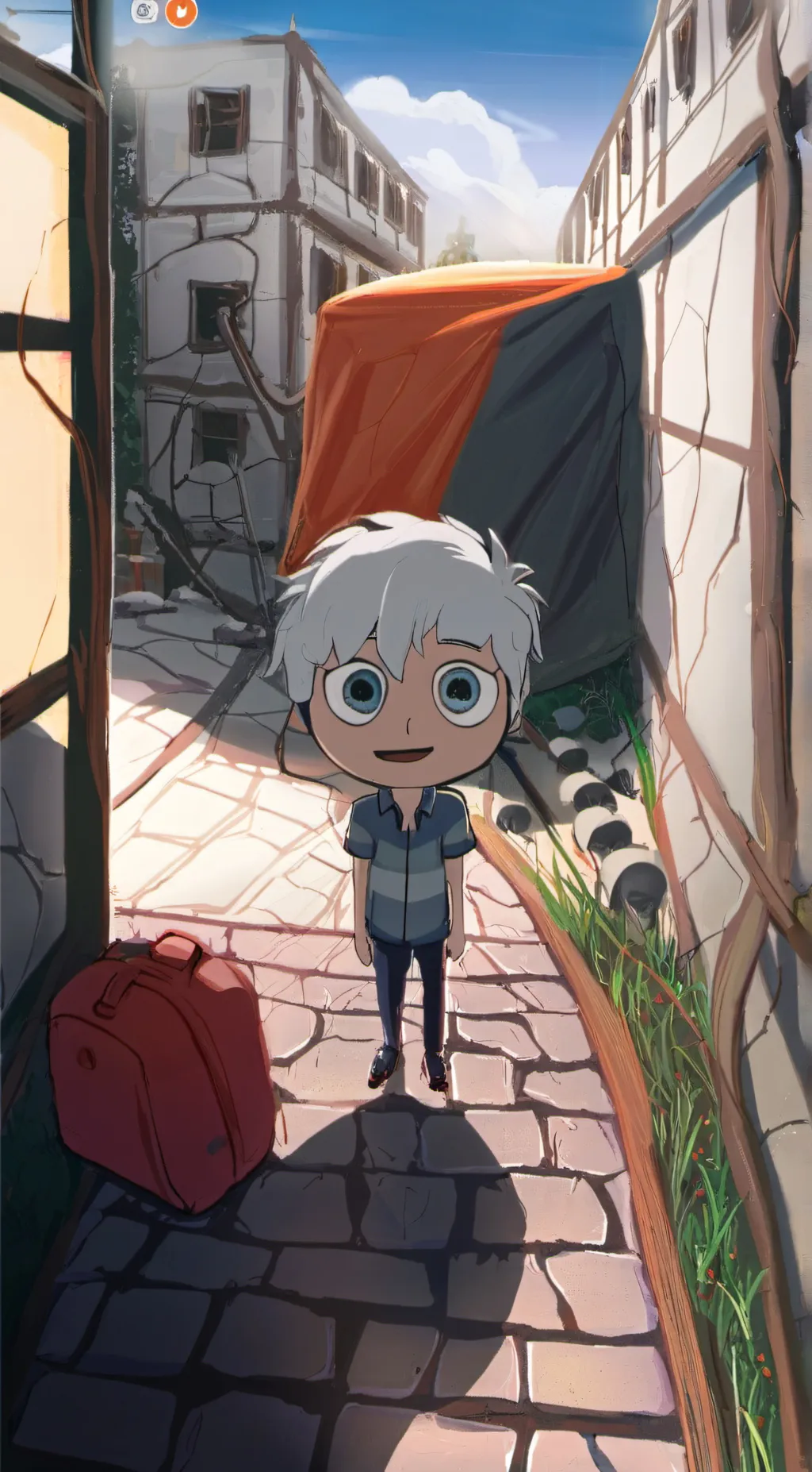 ai character: Biggest number background