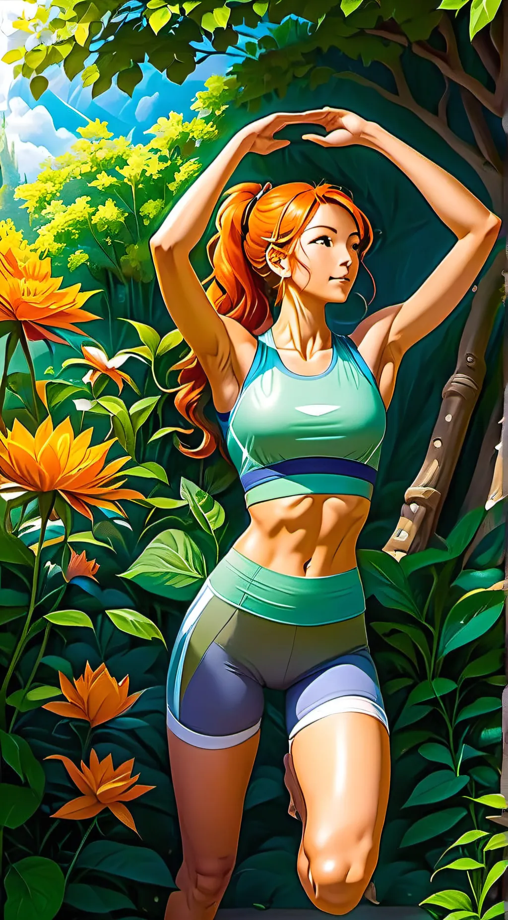 ai character: (F7ta) Gwen  background