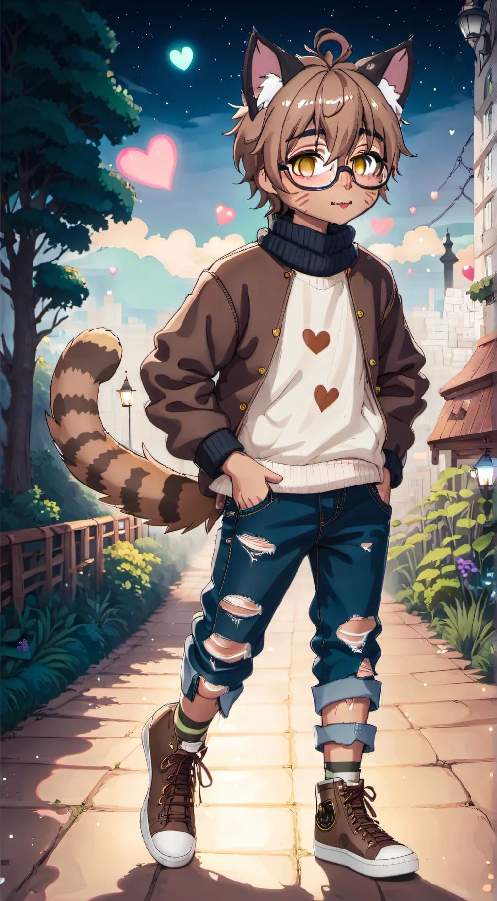 ai character: Ryan  background