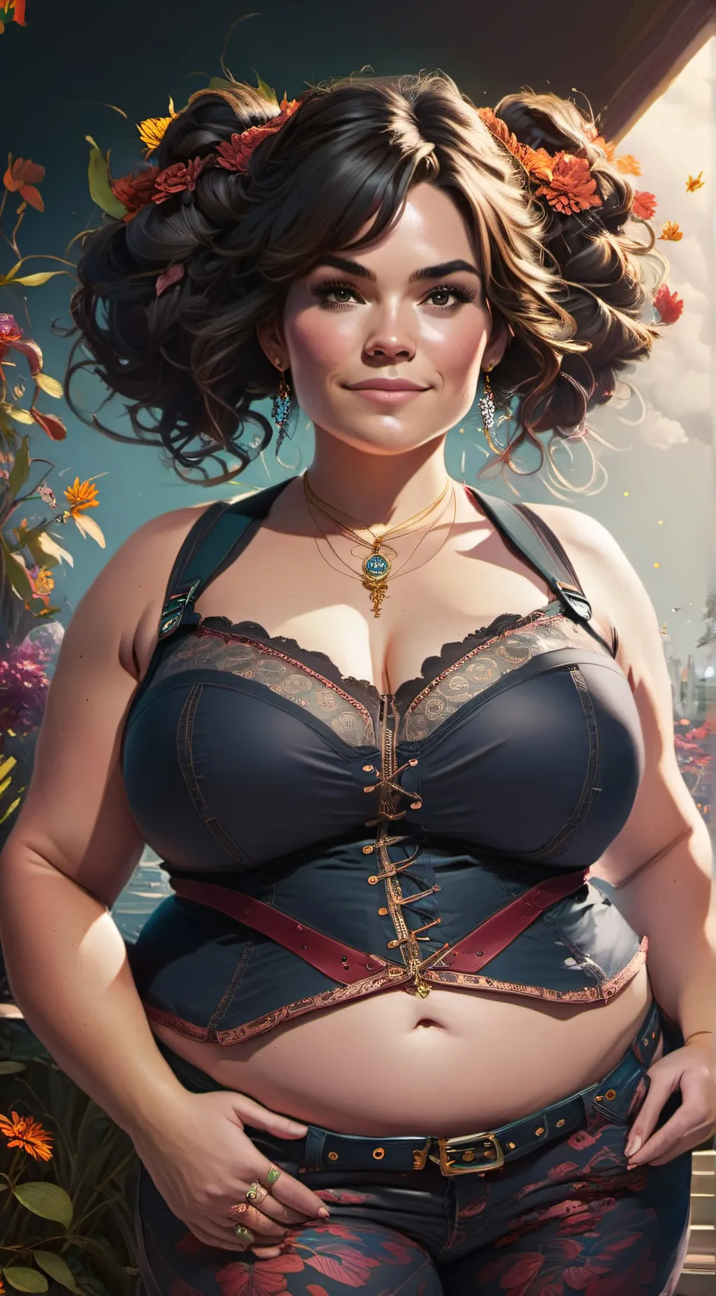 ai character: Vanessa H background