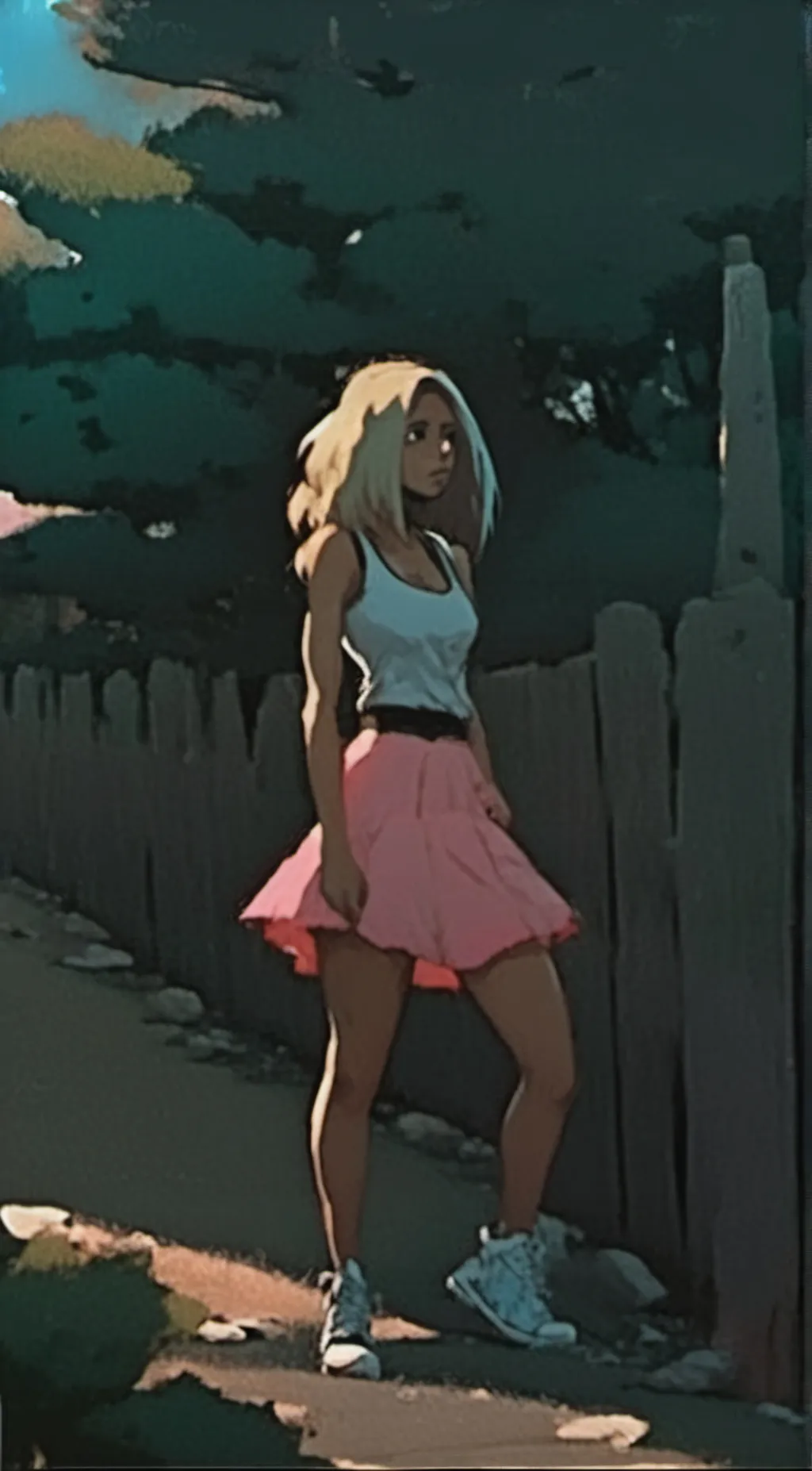 ai character: Maddie background