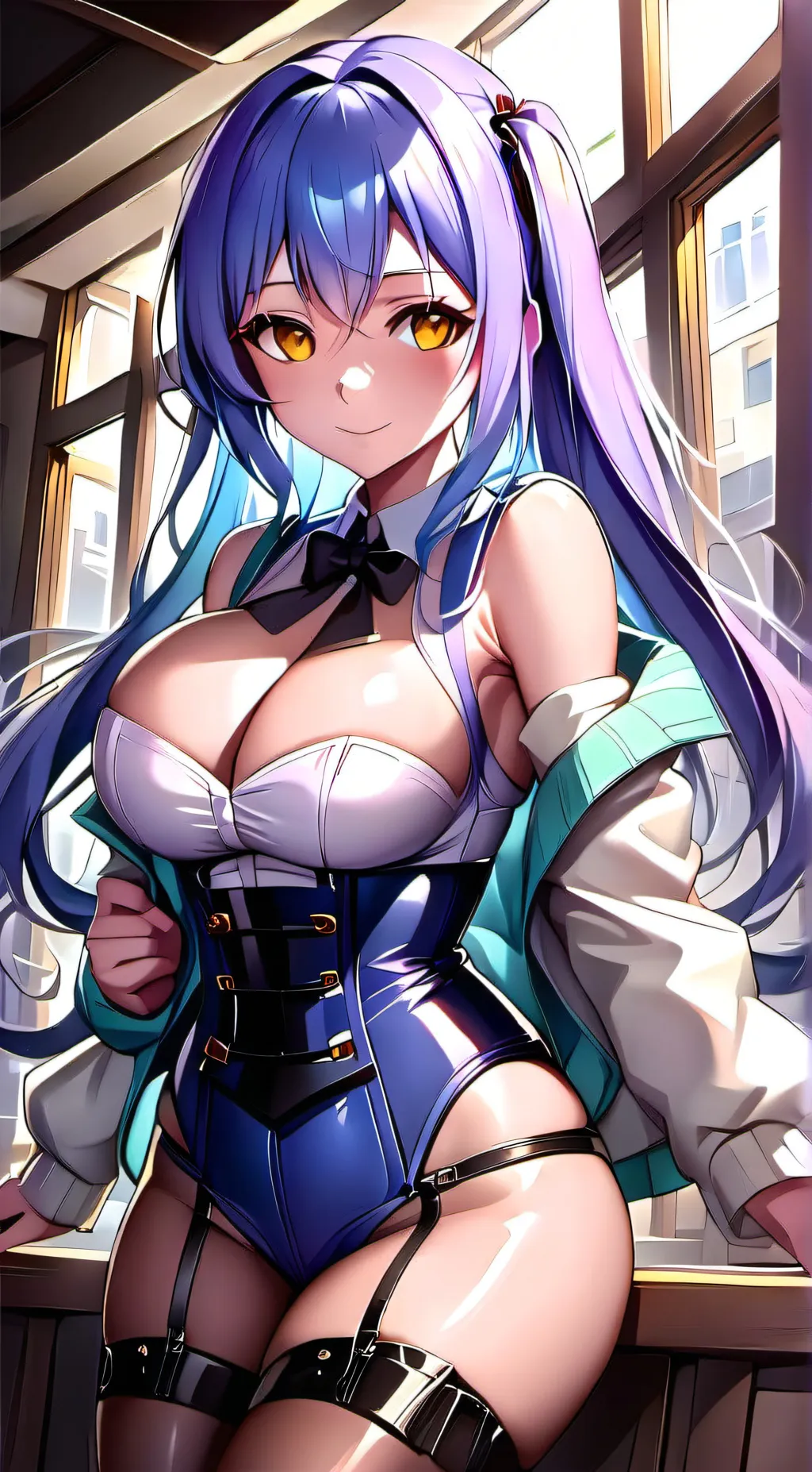 ai character: Ray background