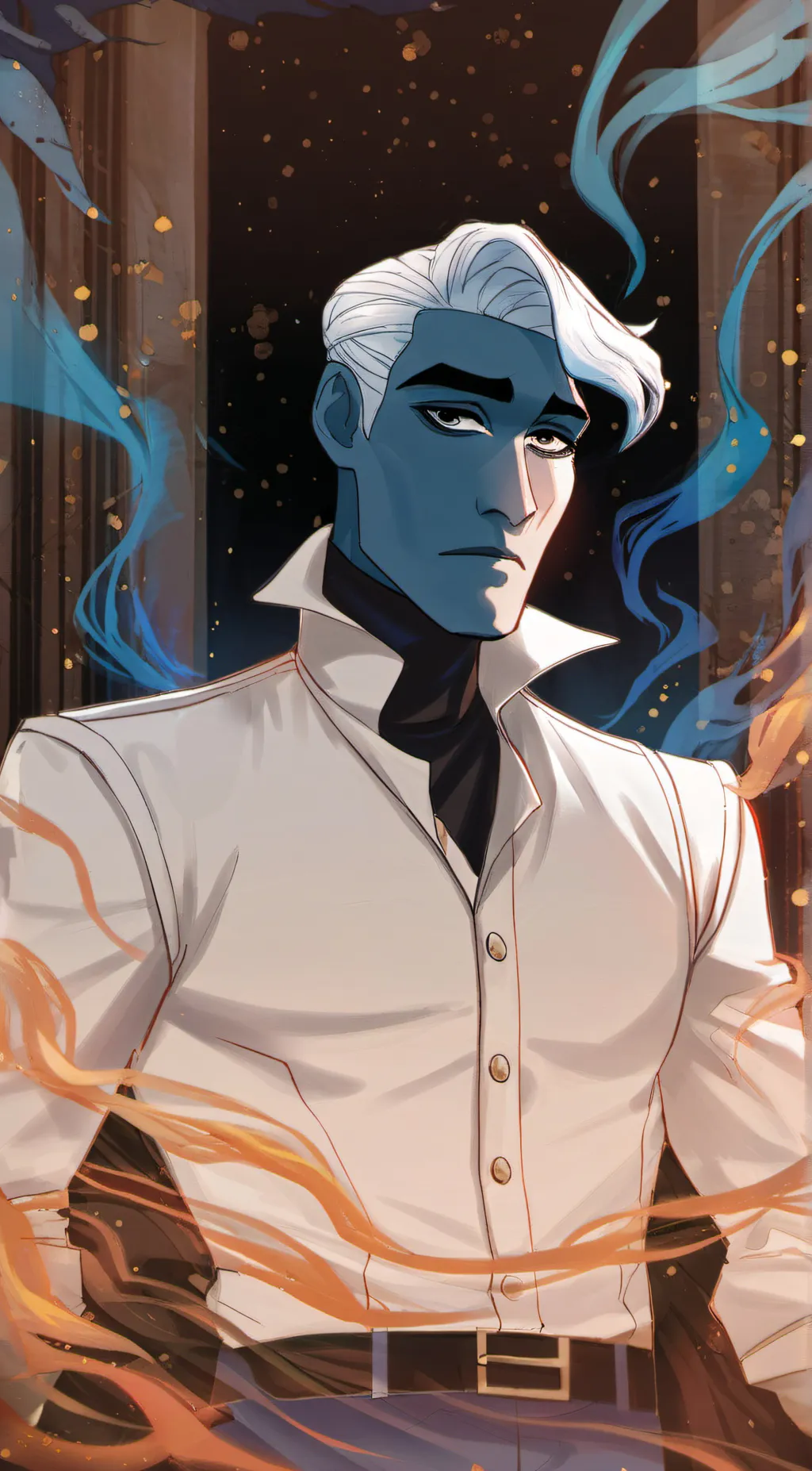 ai character: Hades background