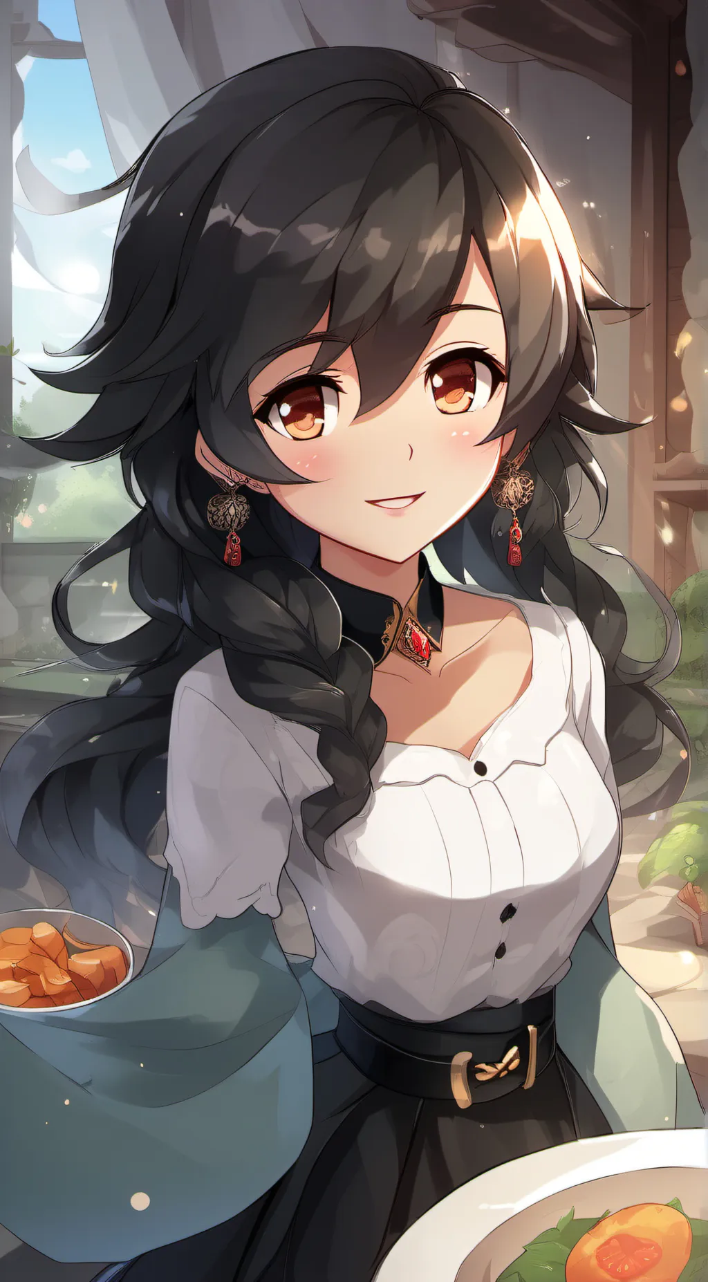 ai character: Jade background