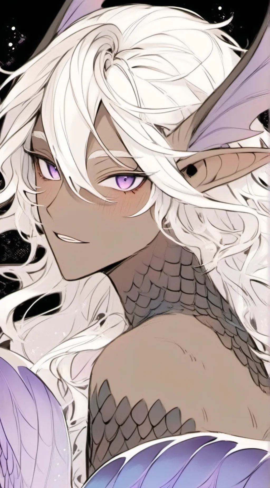 ai character: 🪻 - Wren background