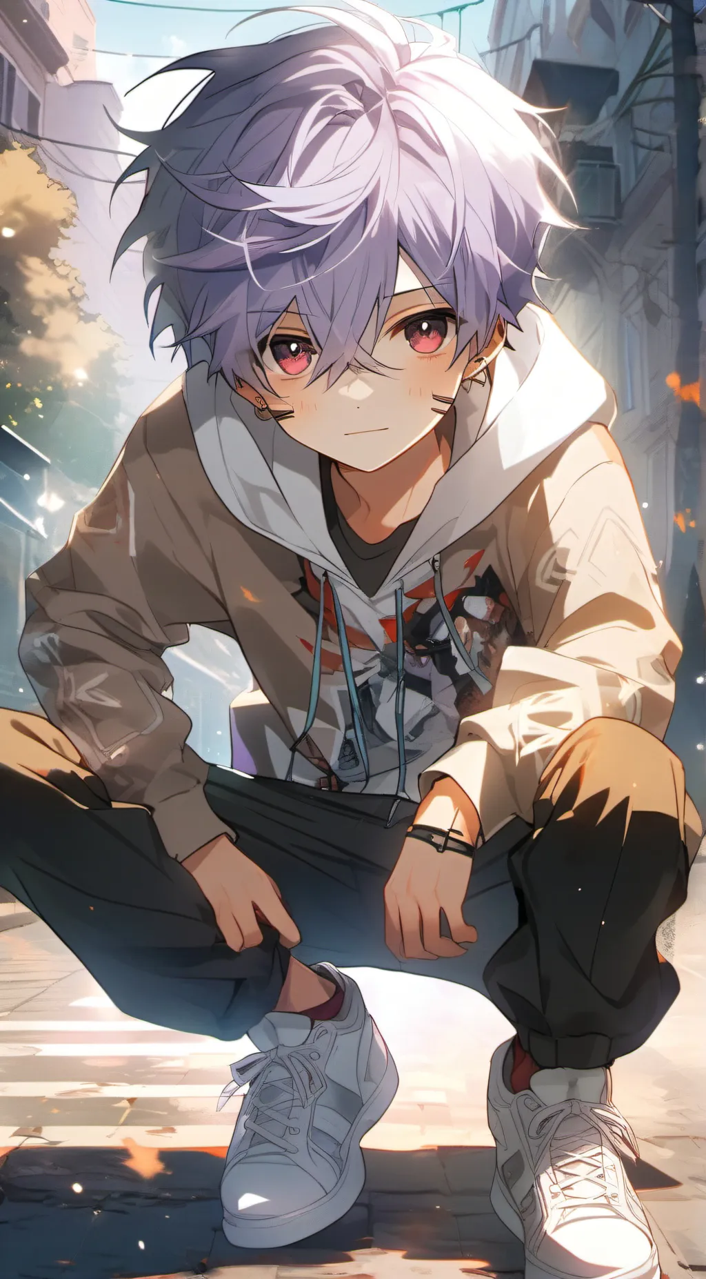 ai character: Daniel  background