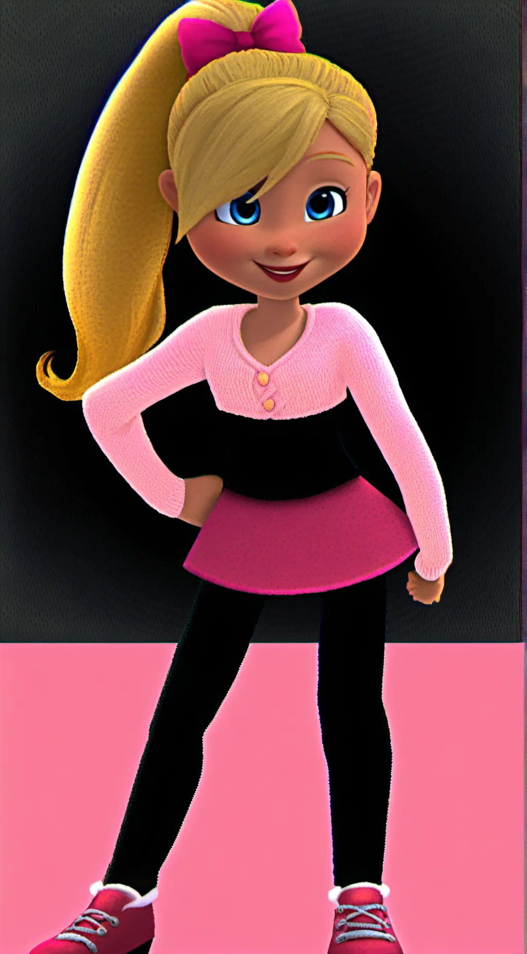 ai character: Brittany miller  background