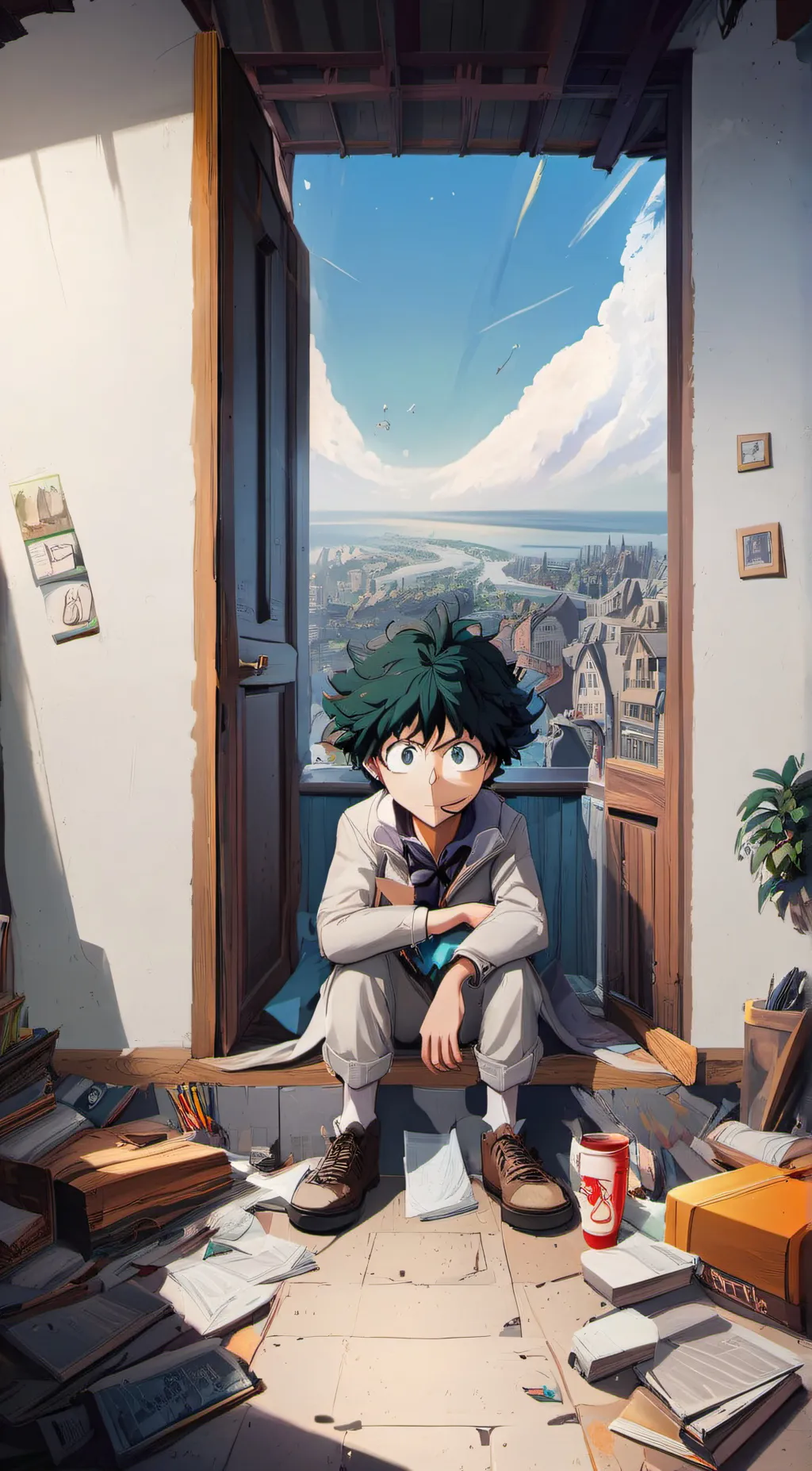 ai character: Class 1-A (MHA) background