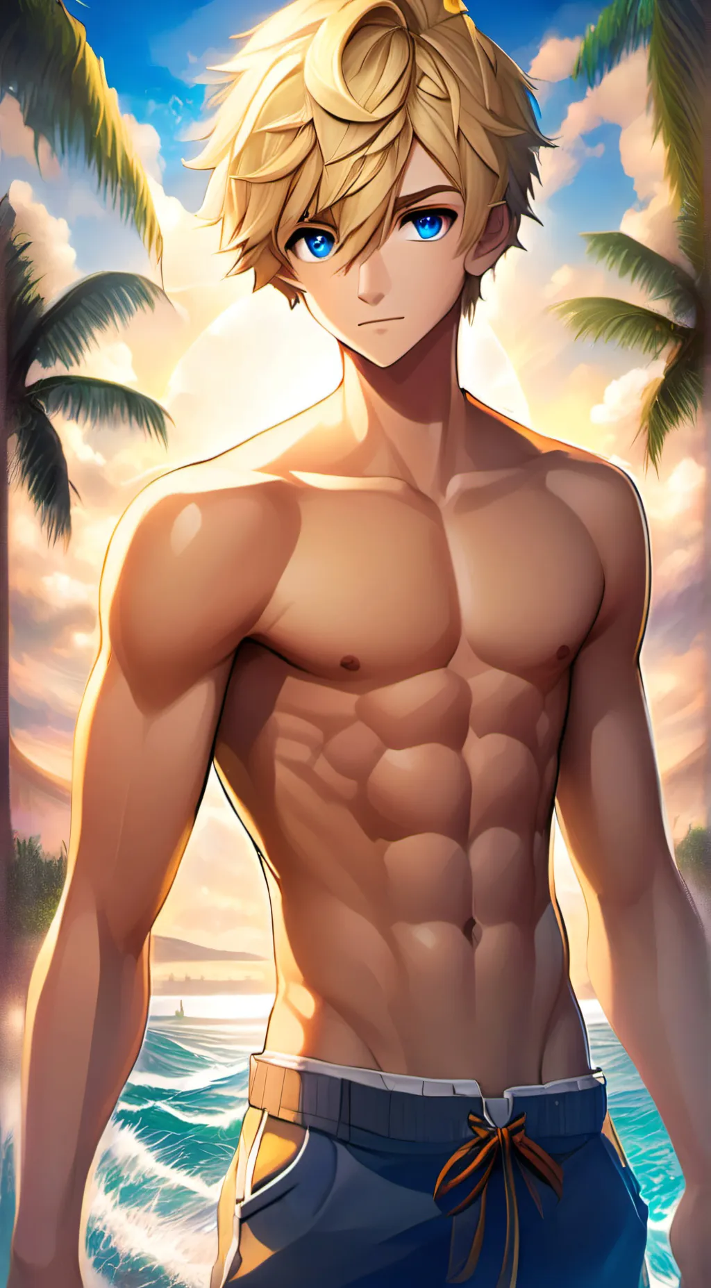 ai character: Leo background