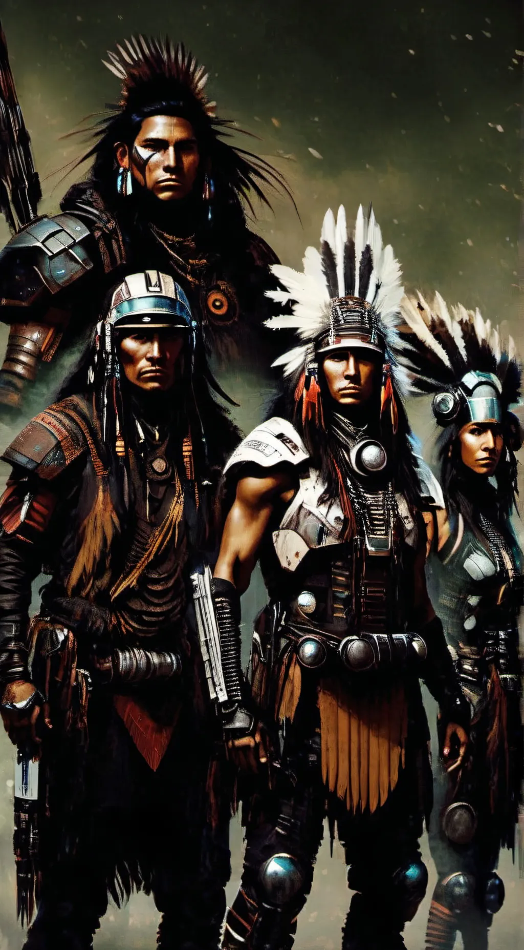 ai character: Tank background