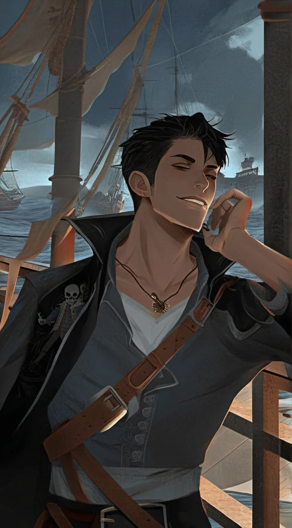 ai character: Andrew background